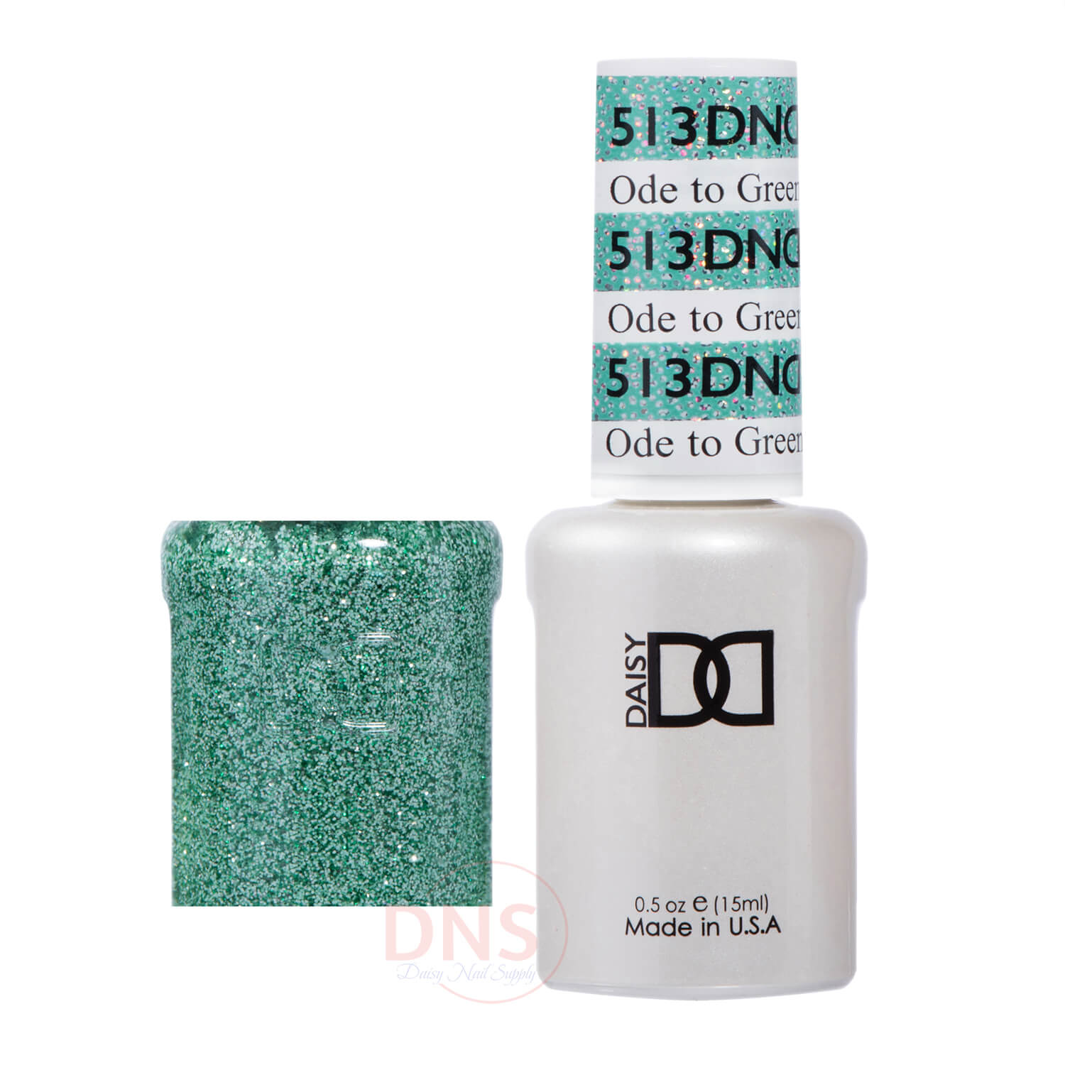 DND Gel Polish ONLY - #513 Ode To Green