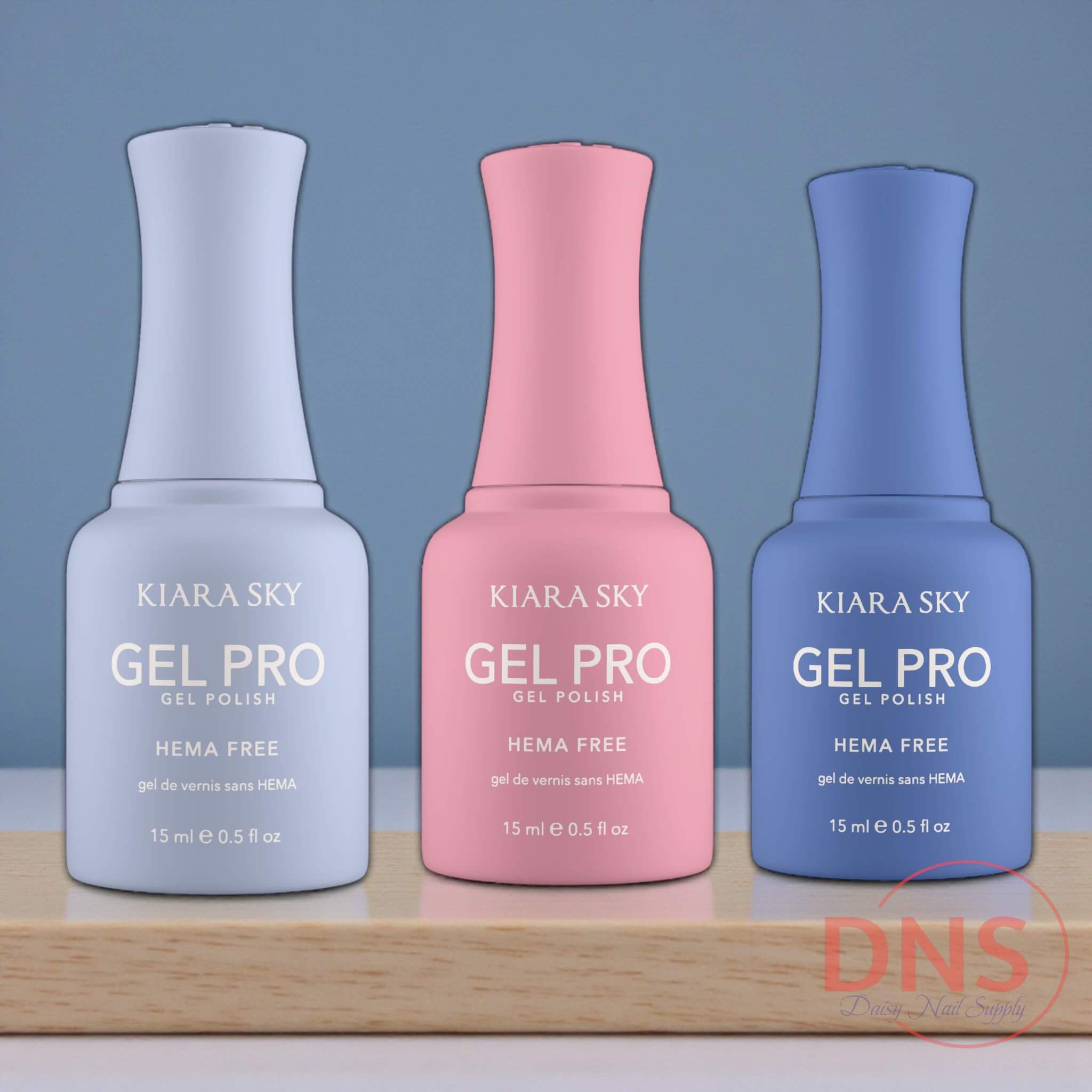 Kiara Sky GEL PRO Gel Polish HEMA FREE - HFG 051 + 061 + 071