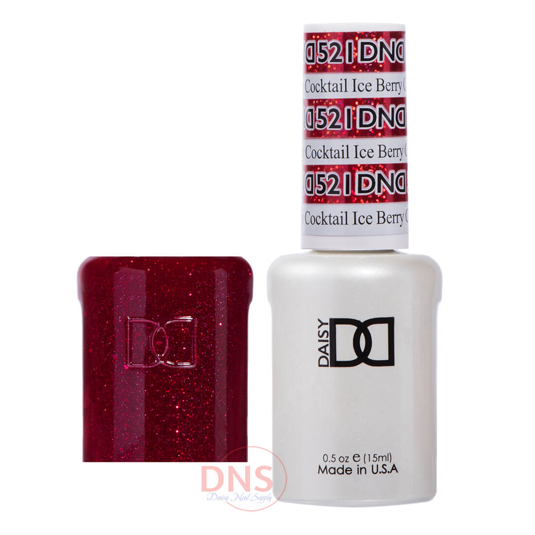 DND Gel Polish ONLY - #521 Ice Berry Cocktail