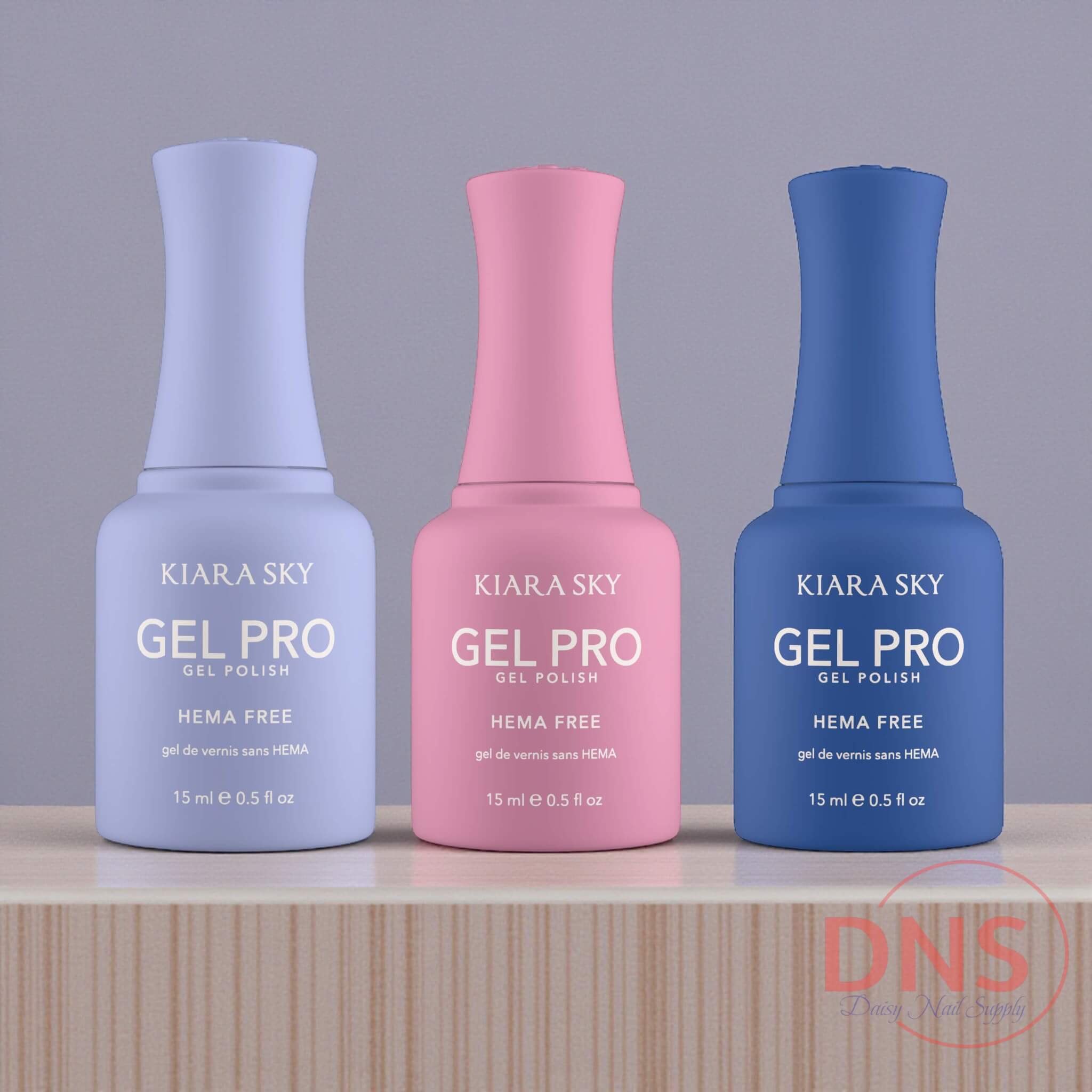 Kiara Sky GEL PRO Gel Polish HEMA FREE - HFG 052 + 062 + 072