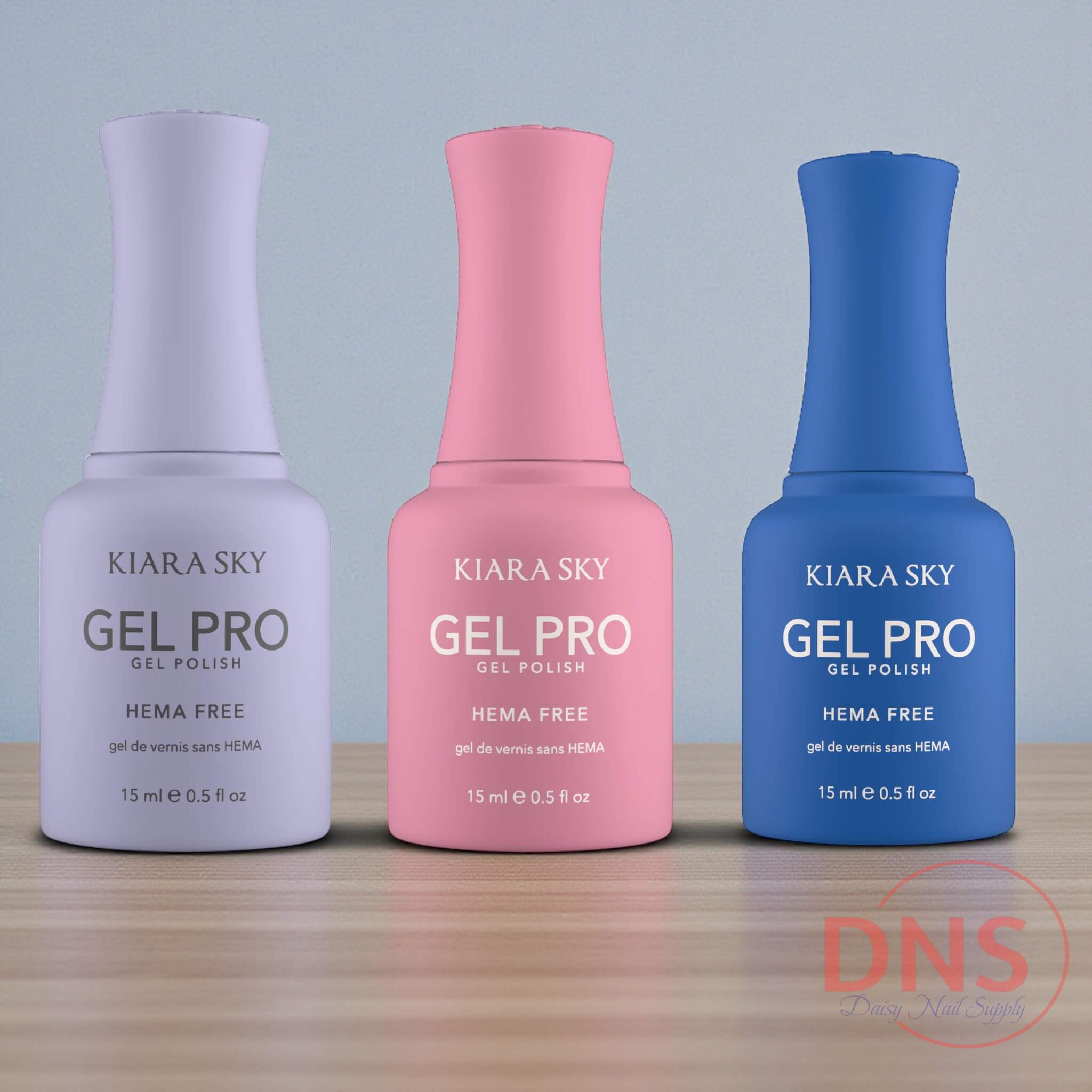 Kiara Sky GEL PRO Gel Polish HEMA FREE - HFG 053 + 063 + 073
