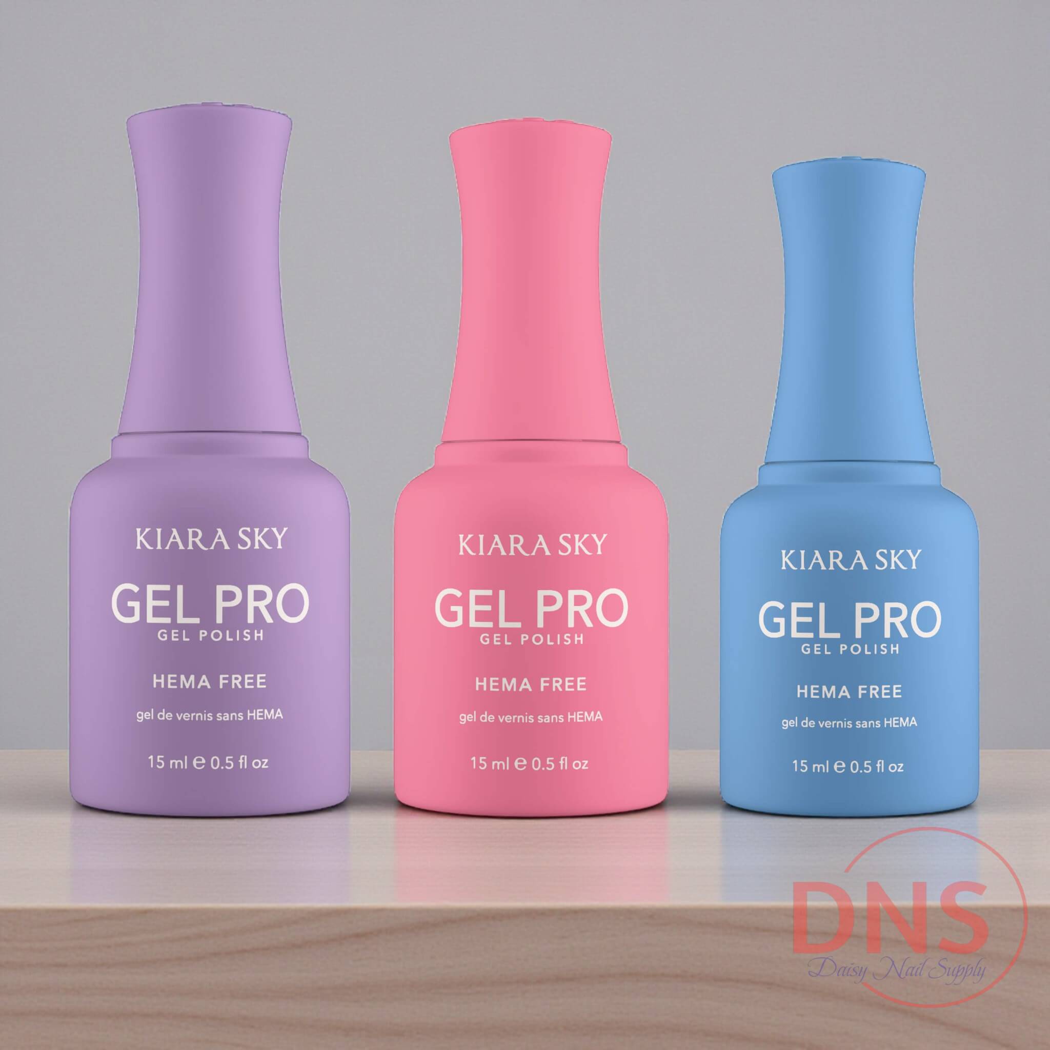 Kiara Sky GEL PRO Gel Polish HEMA FREE - HFG 054 + 064 + 074