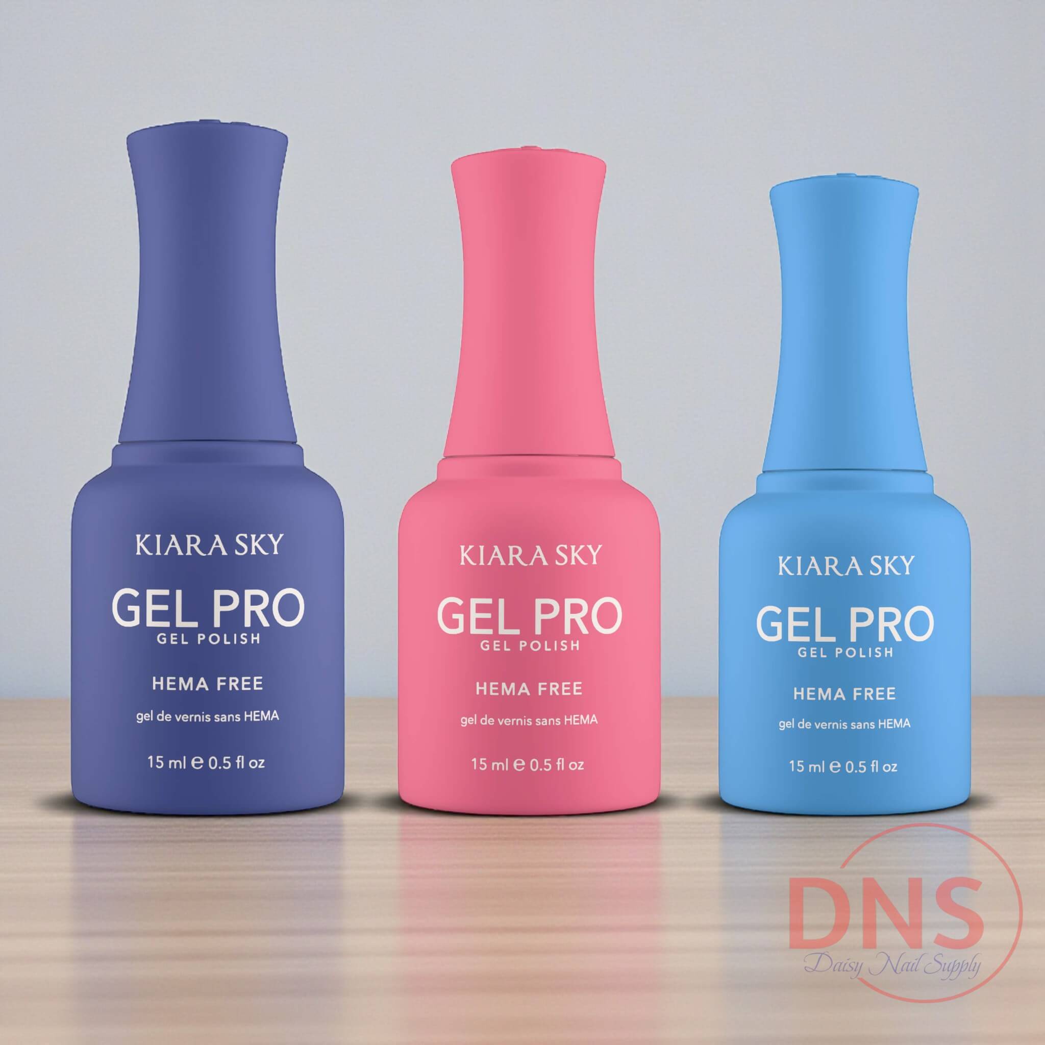 Kiara Sky GEL PRO Gel Polish HEMA FREE - HFG 055 + 065 + 075