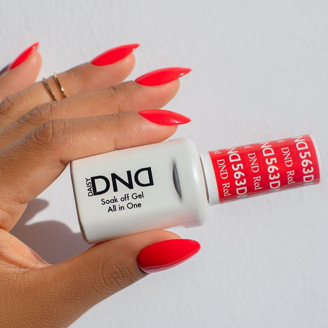 DND Gel Polish ONLY - #563 DND Red