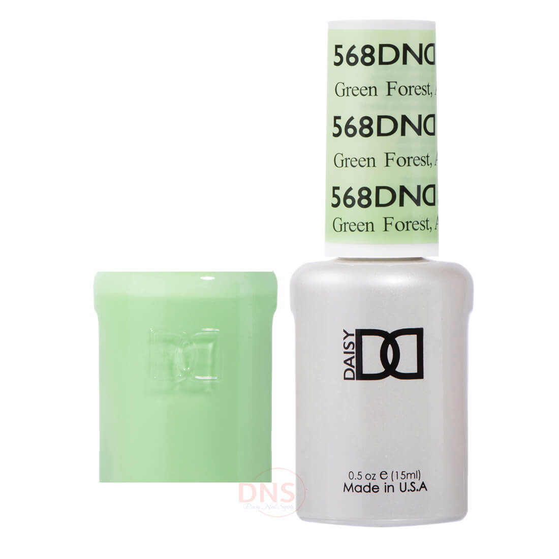 DND Gel Polish ONLY - #568 Green Forest, AK