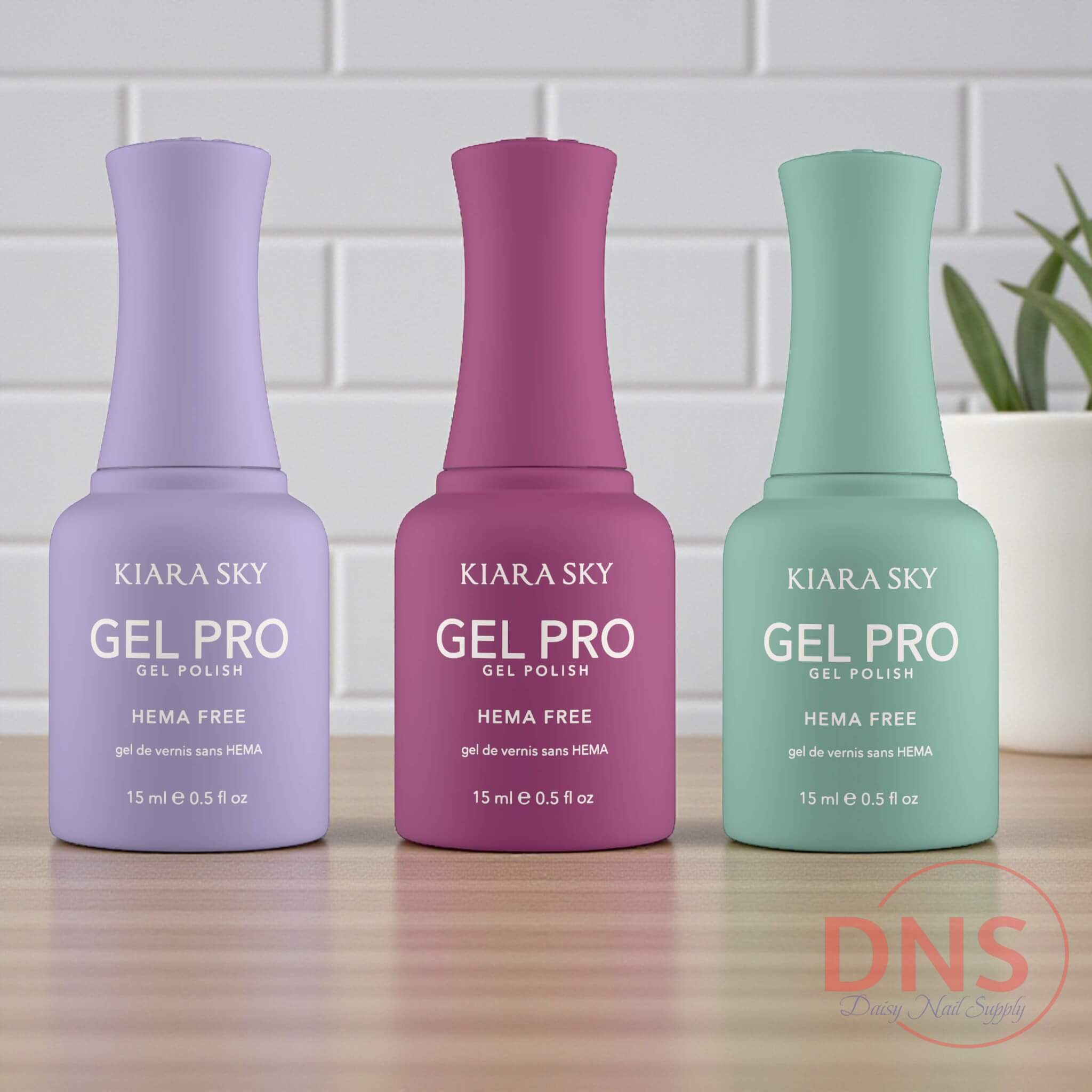 Kiara Sky GEL PRO Gel Polish HEMA FREE - HFG 057 + 067 + 077