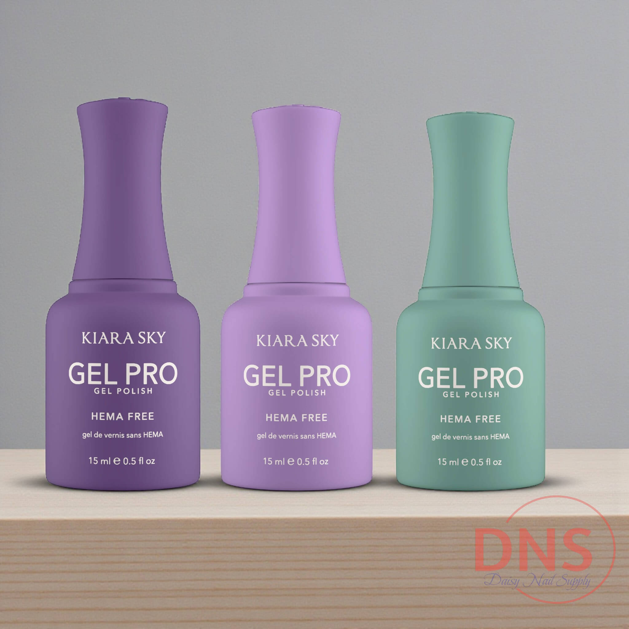 Kiara Sky GEL PRO Gel Polish HEMA FREE - HFG 058 + 068 + 078