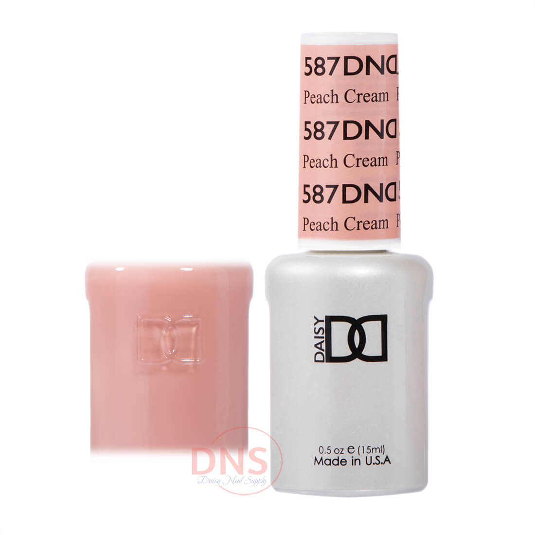 DND Gel Polish ONLY - #587 Peach Cream