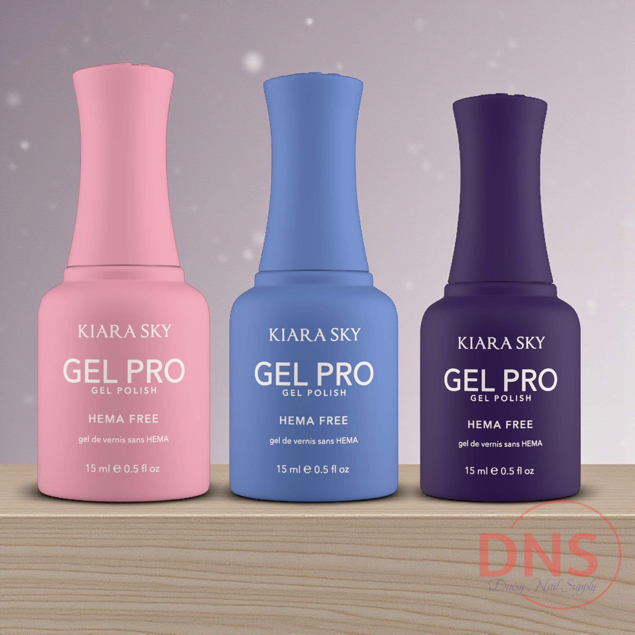 Kiara Sky GEL PRO Gel Polish HEMA FREE - HFG 061 + 071 + 081