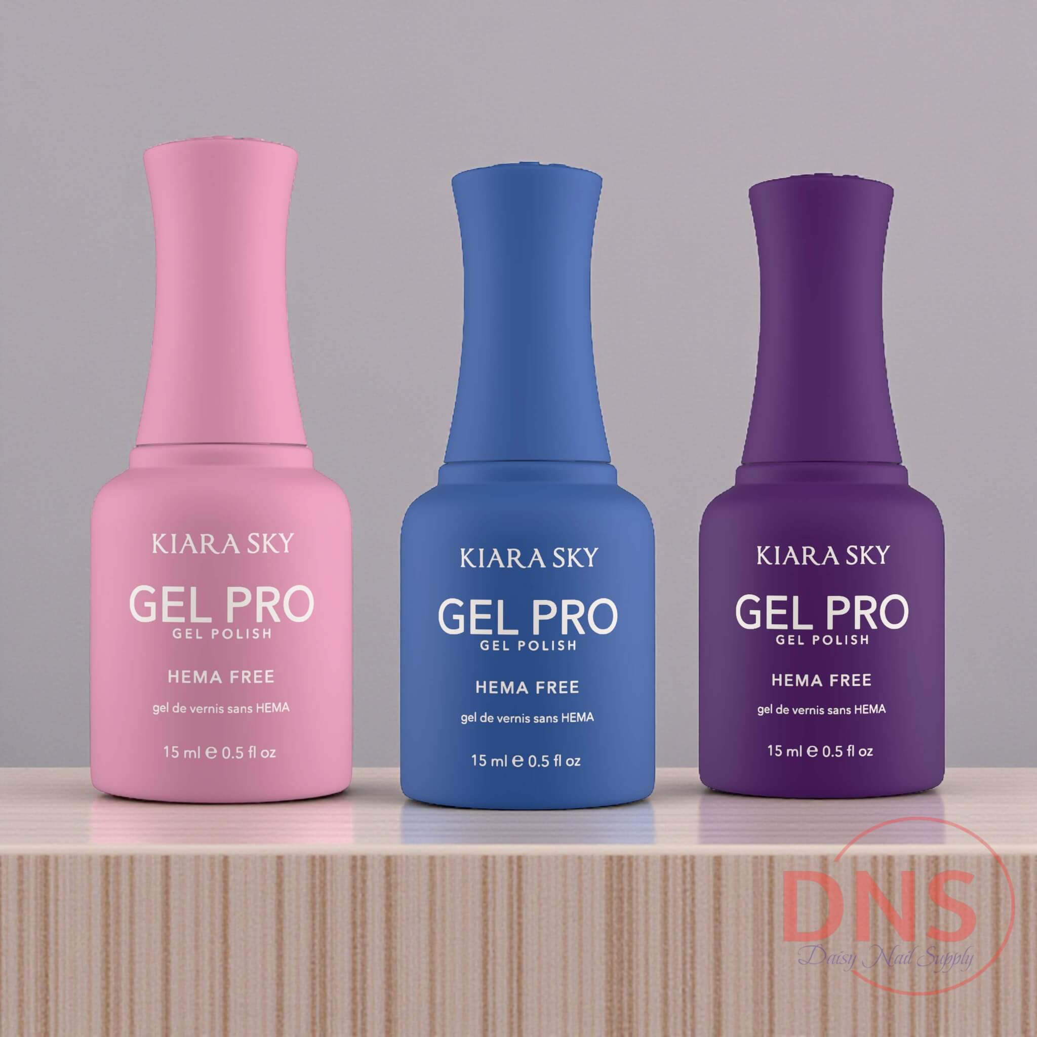 Kiara Sky GEL PRO Gel Polish HEMA FREE - HFG 062 + 072 + 082
