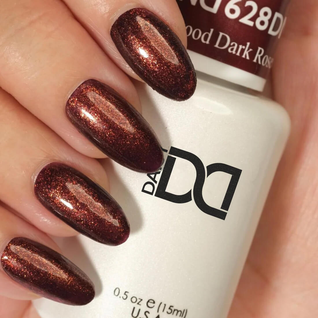 DND Gel Polish ONLY - #628 Dark Rosewood