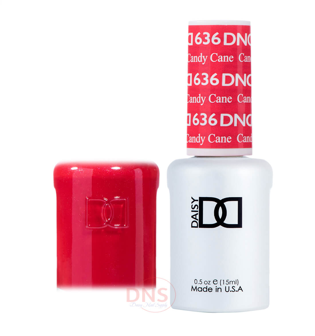 DND Gel Polish ONLY - #636 Candy Cane