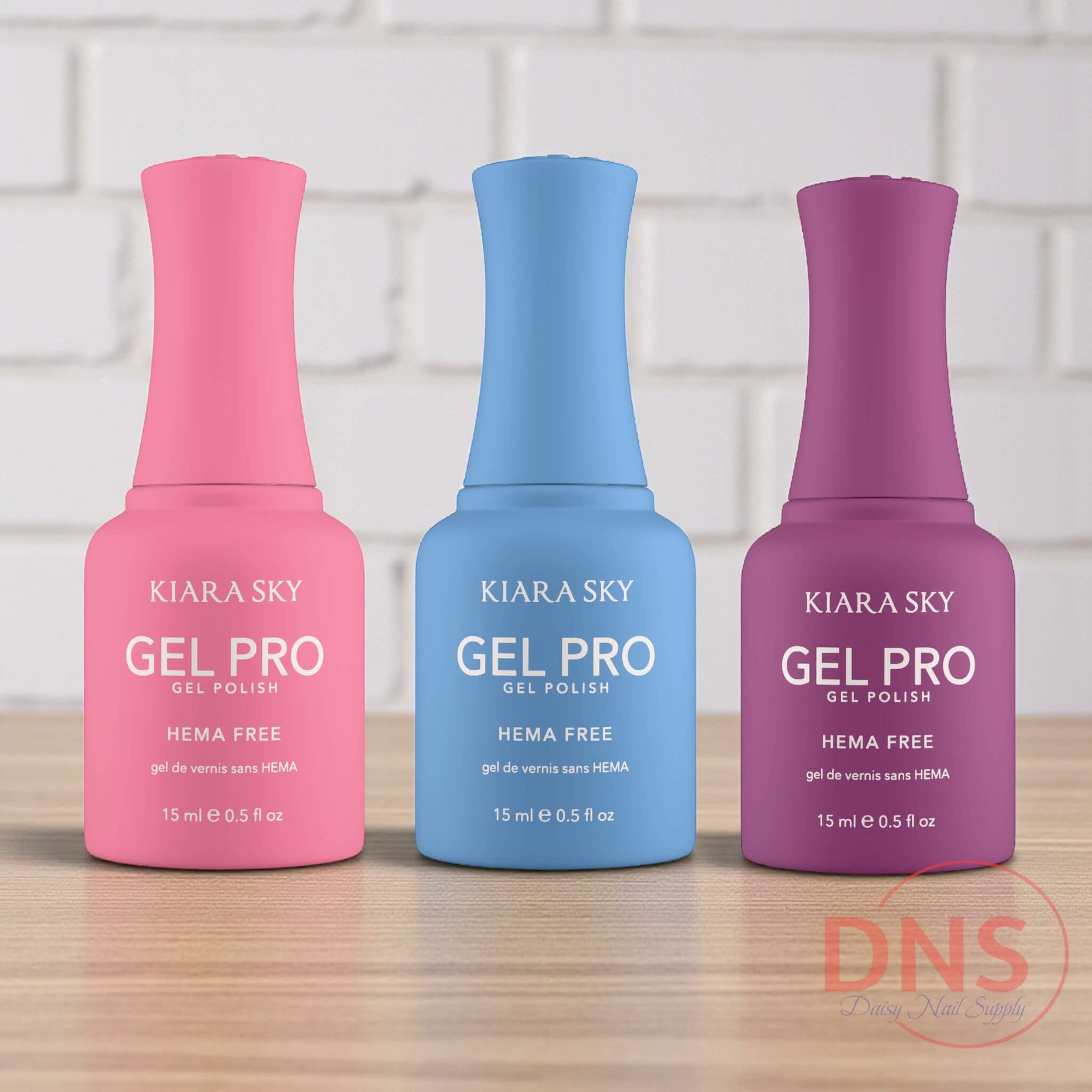 Kiara Sky GEL PRO Gel Polish HEMA FREE - HFG 064 + 074 + 084