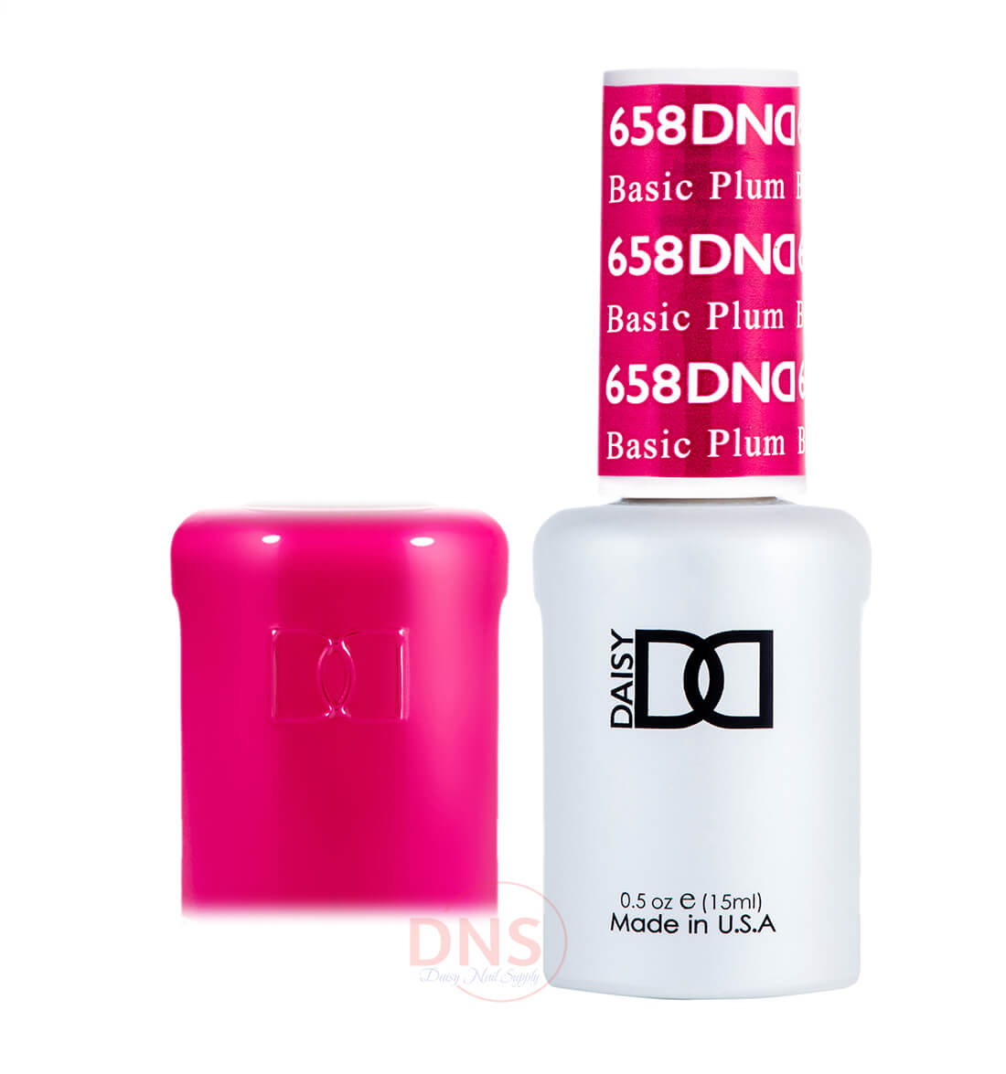 DND Gel Polish ONLY - #658 Basic Plum