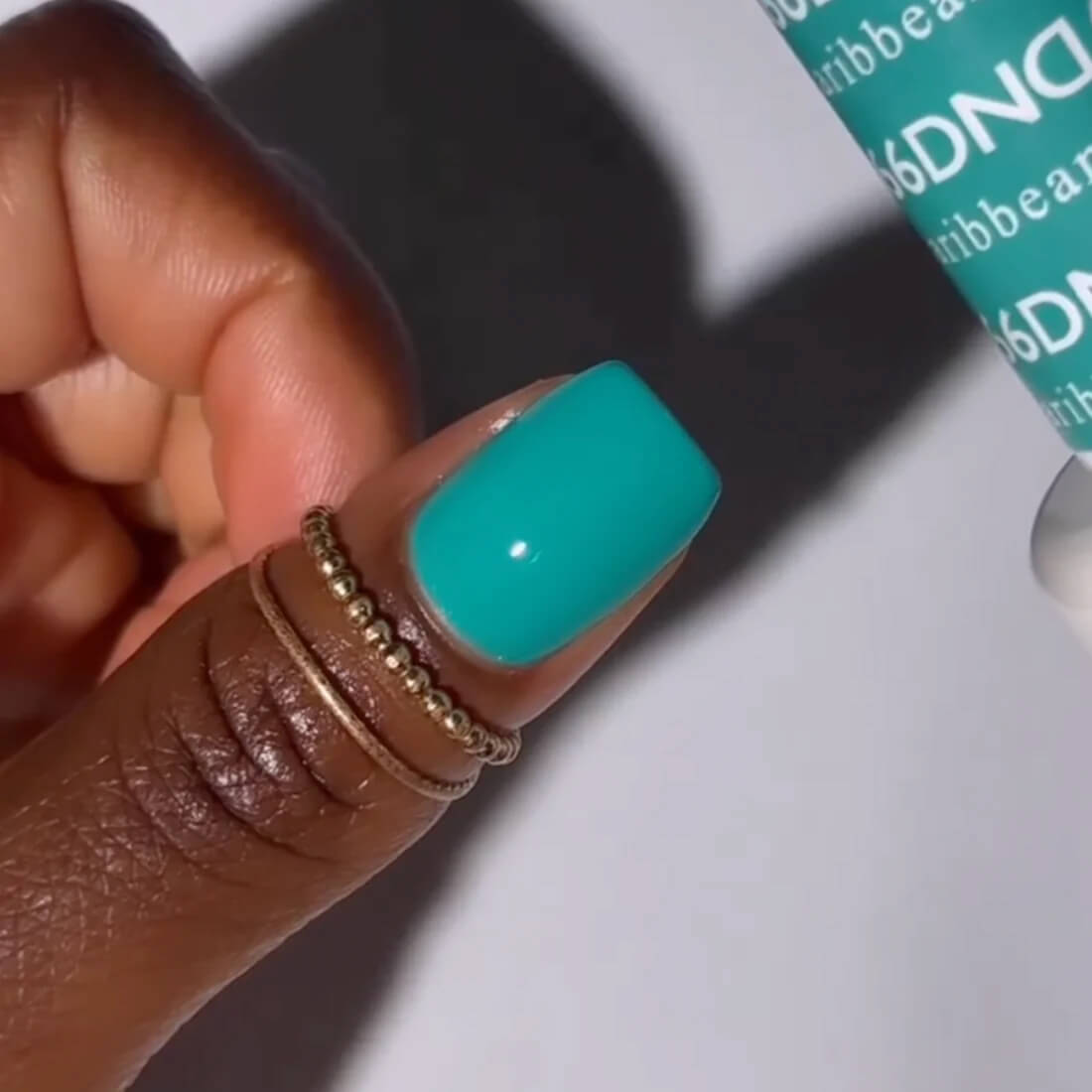 DND Gel Polish ONLY - #666 Caribbean Sea