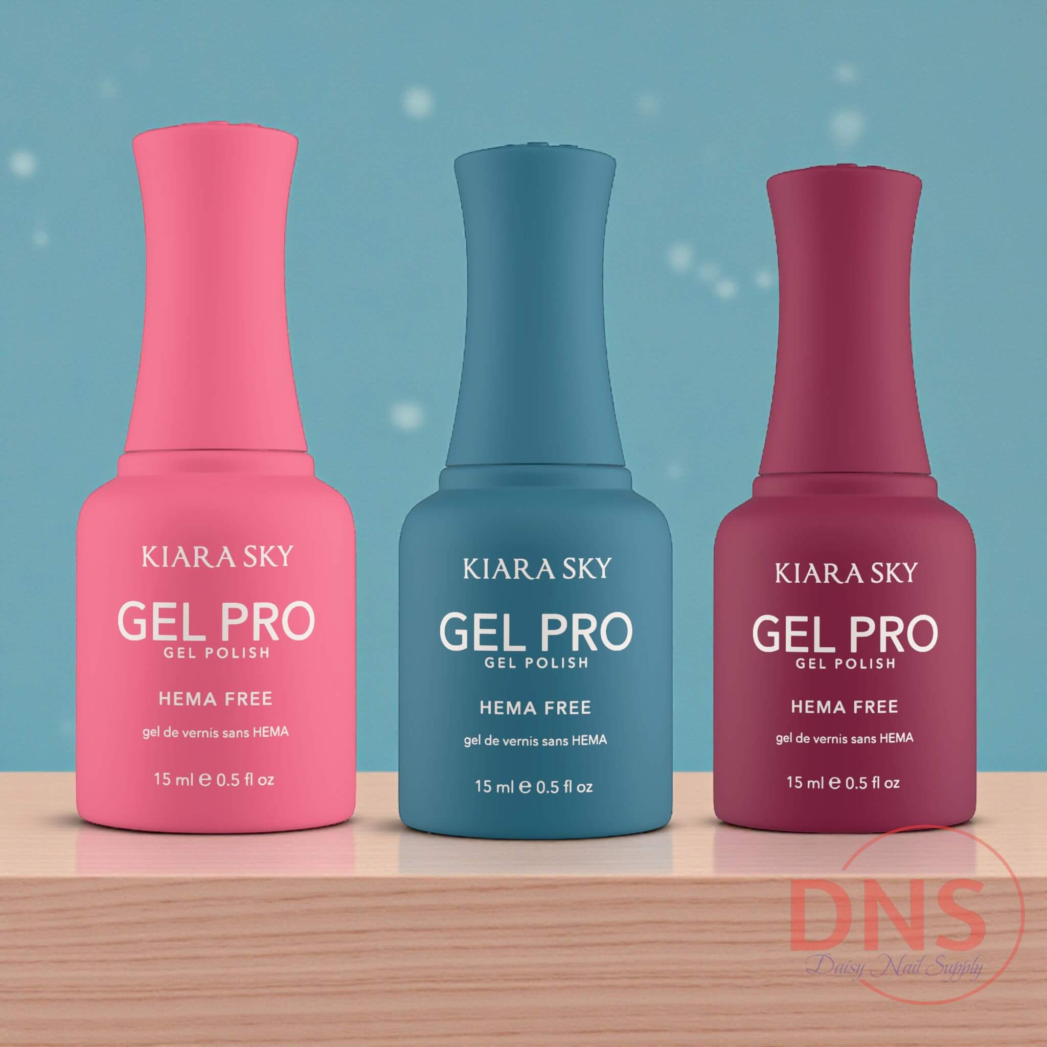 Kiara Sky GEL PRO Gel Polish HEMA FREE - HFG 066 + 076 + 086
