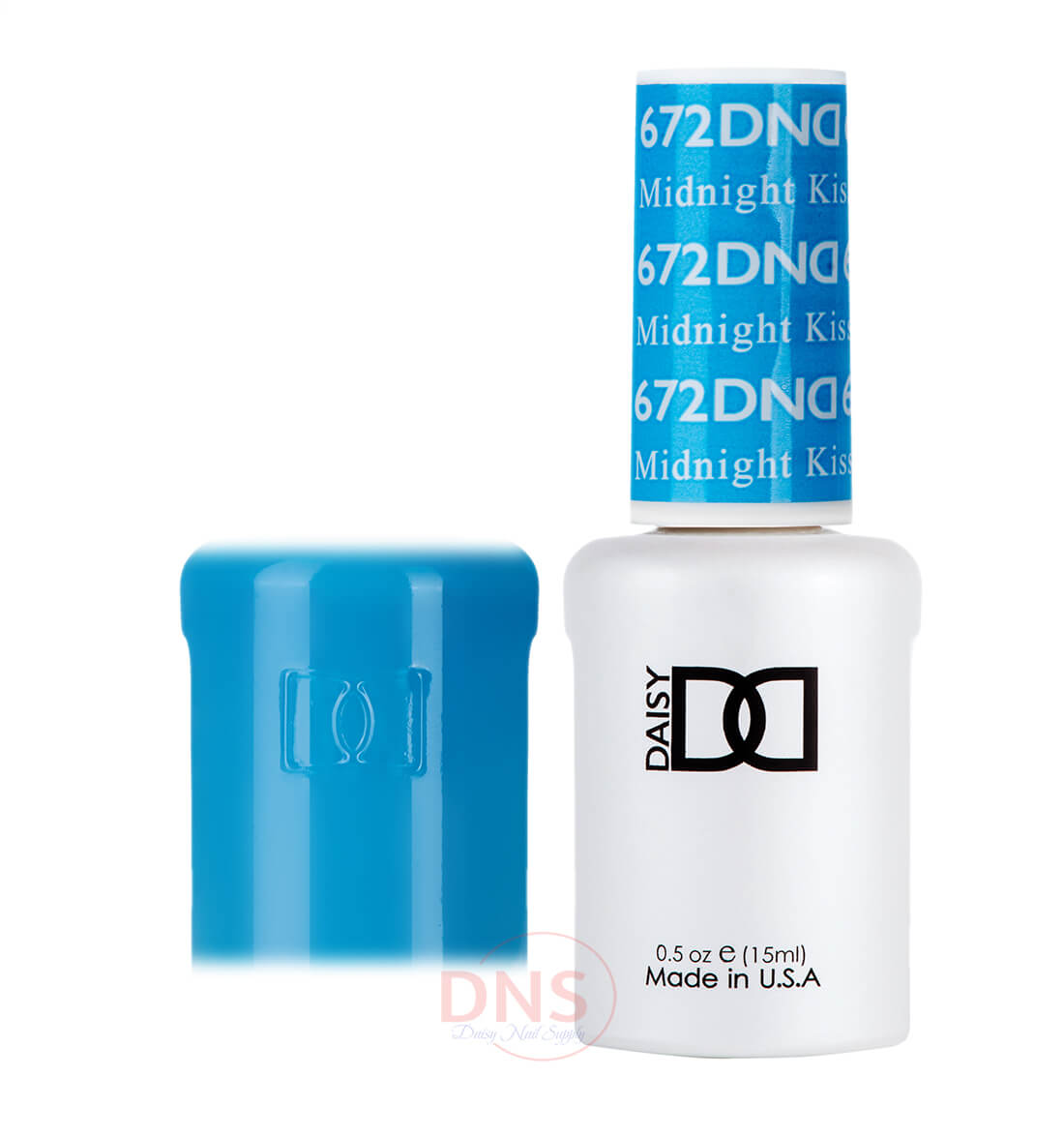DND Gel Polish ONLY - #672 Midnight Kiss