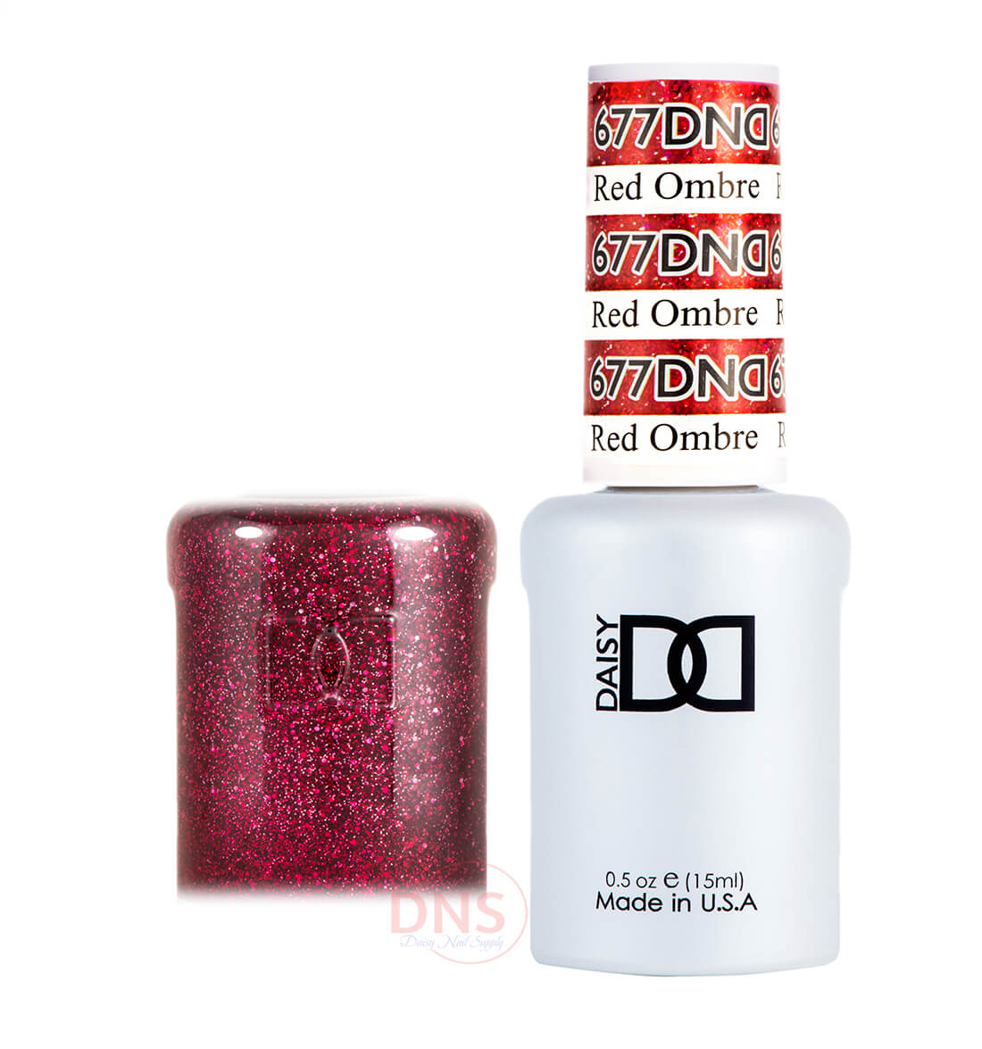 DND Gel Polish ONLY - #677 Red Ombre
