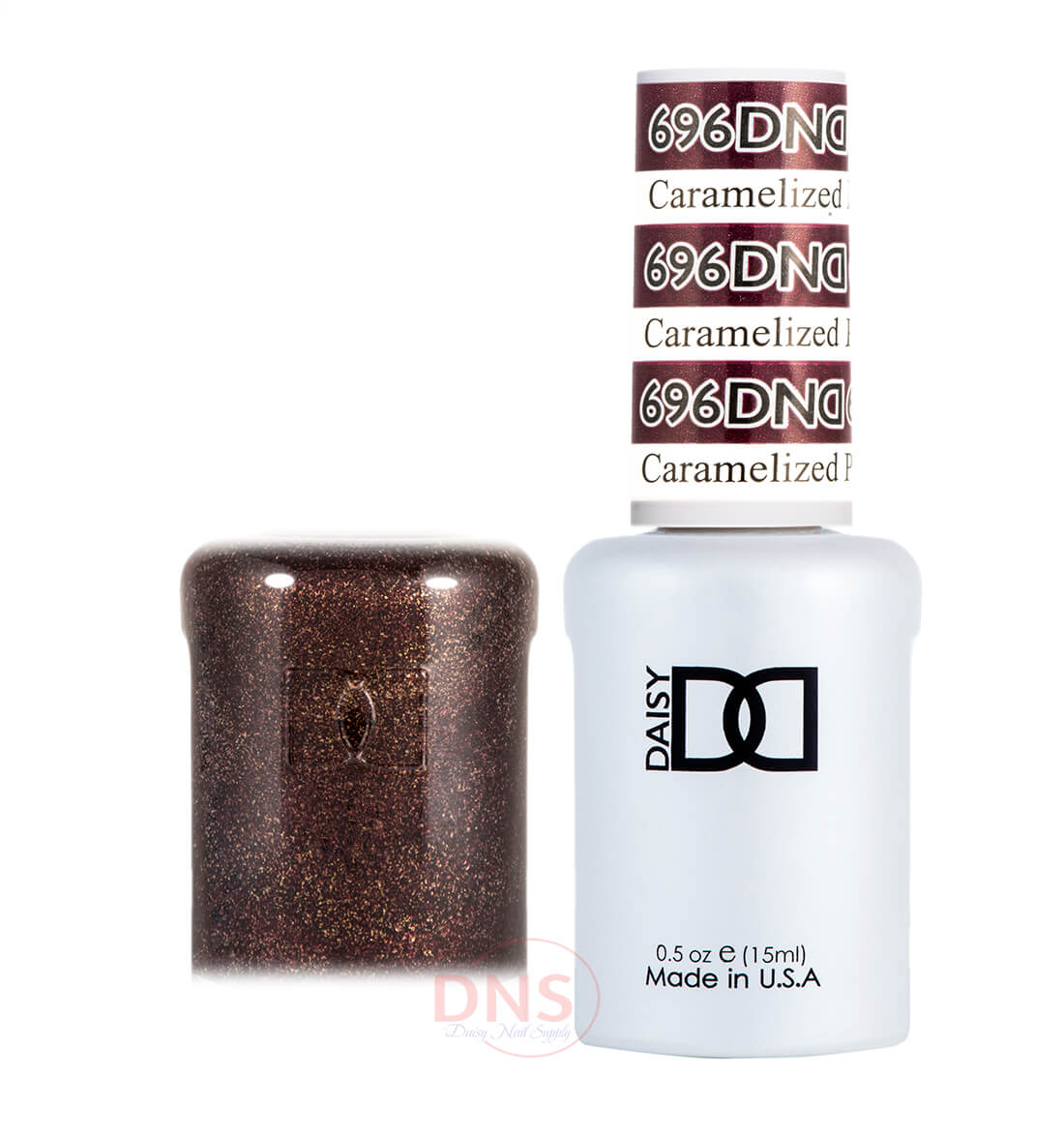 DND Gel Polish ONLY - #696 Carmelized Plum
