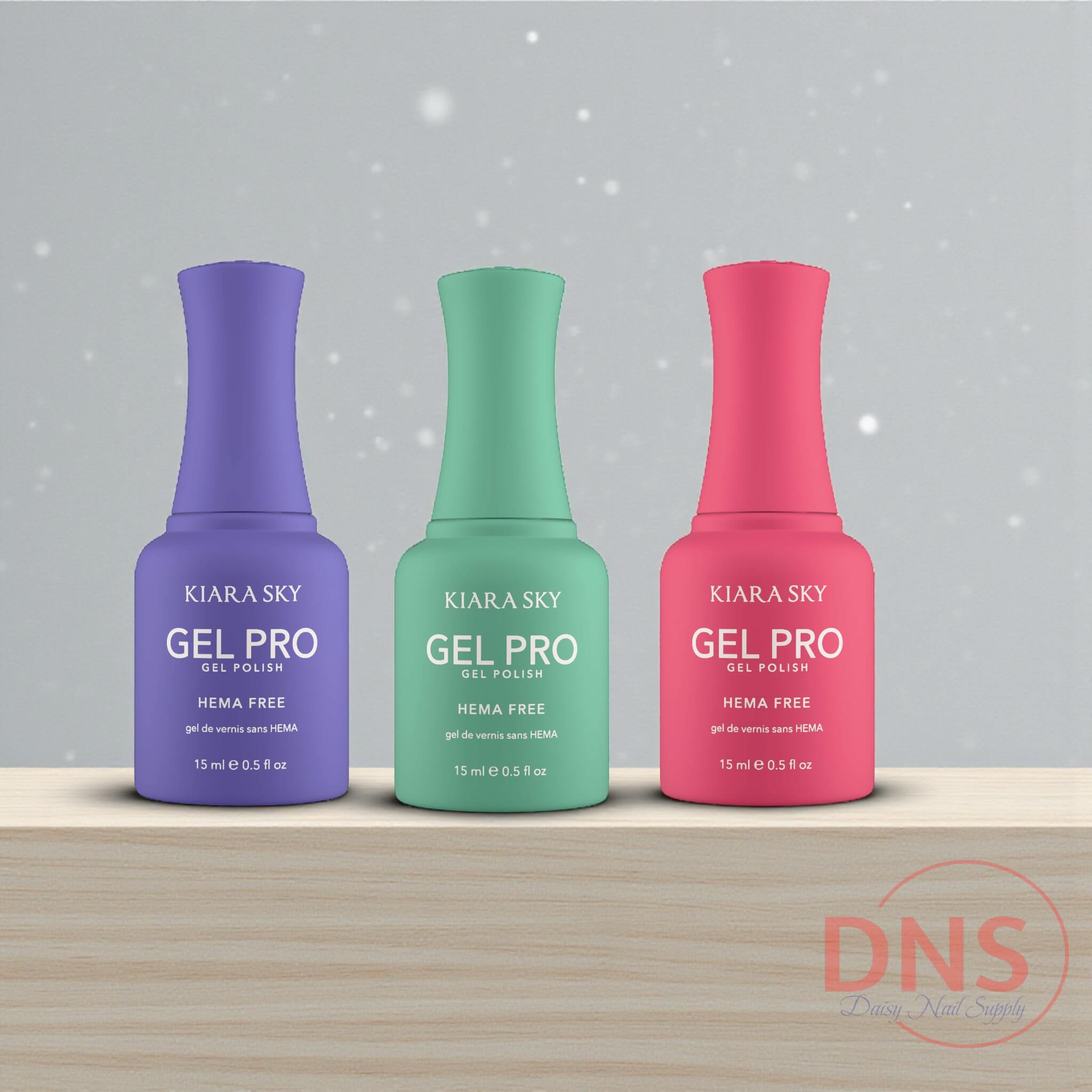Kiara Sky GEL PRO Gel Polish HEMA FREE - HFG 069 + 079 + 089