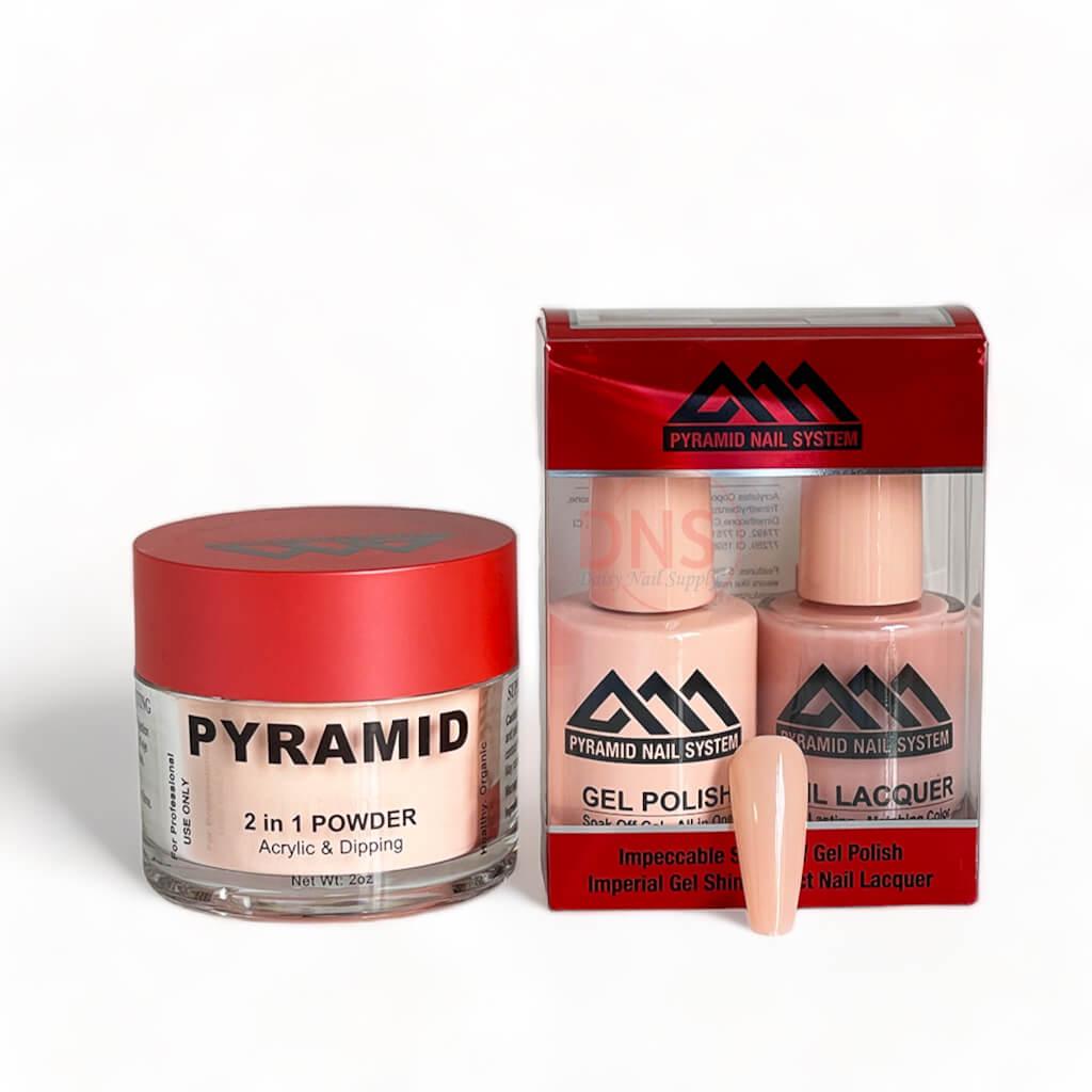 Pyramid Trio Gel + Lacquer + Dip Powder # 707