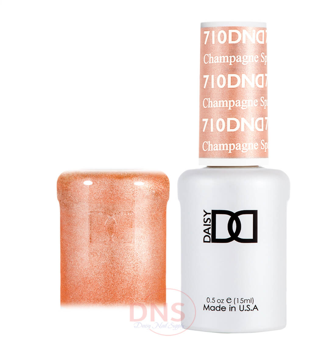 DND Gel Polish ONLY - #710 Champagne Sparkles