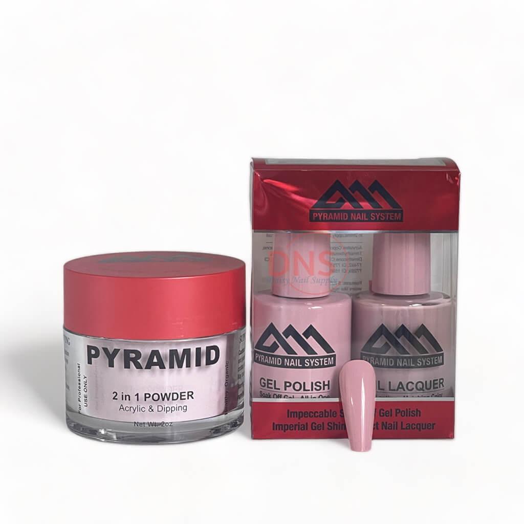 Pyramid Trio Gel + Lacquer + Dip Powder # 711