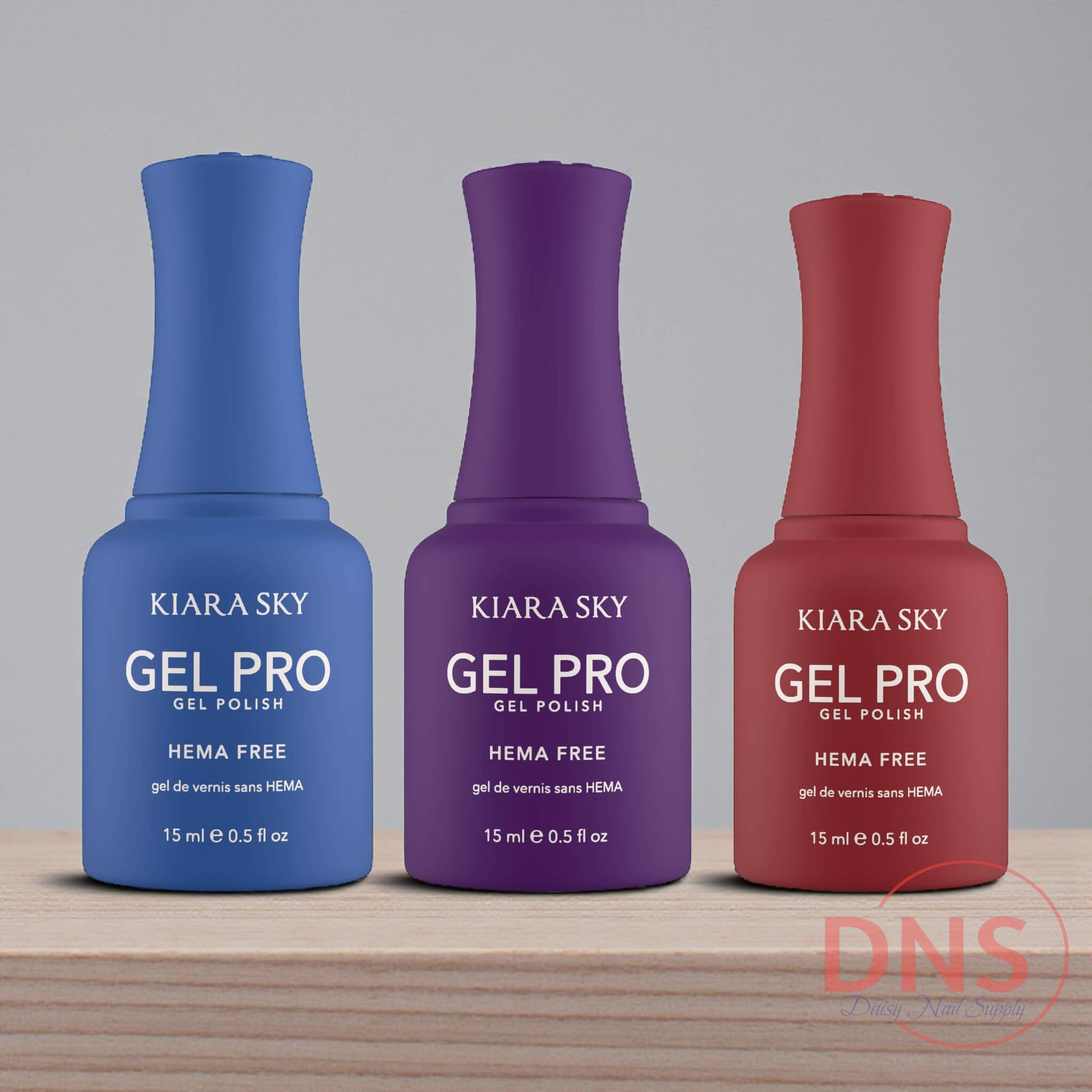 Kiara Sky GEL PRO Gel Polish HEMA FREE - HFG 072 + 082 + 092