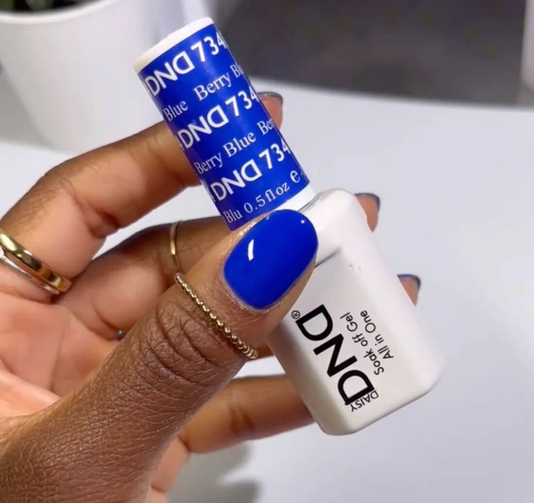 DND Gel Polish ONLY - #734 Berry Blue