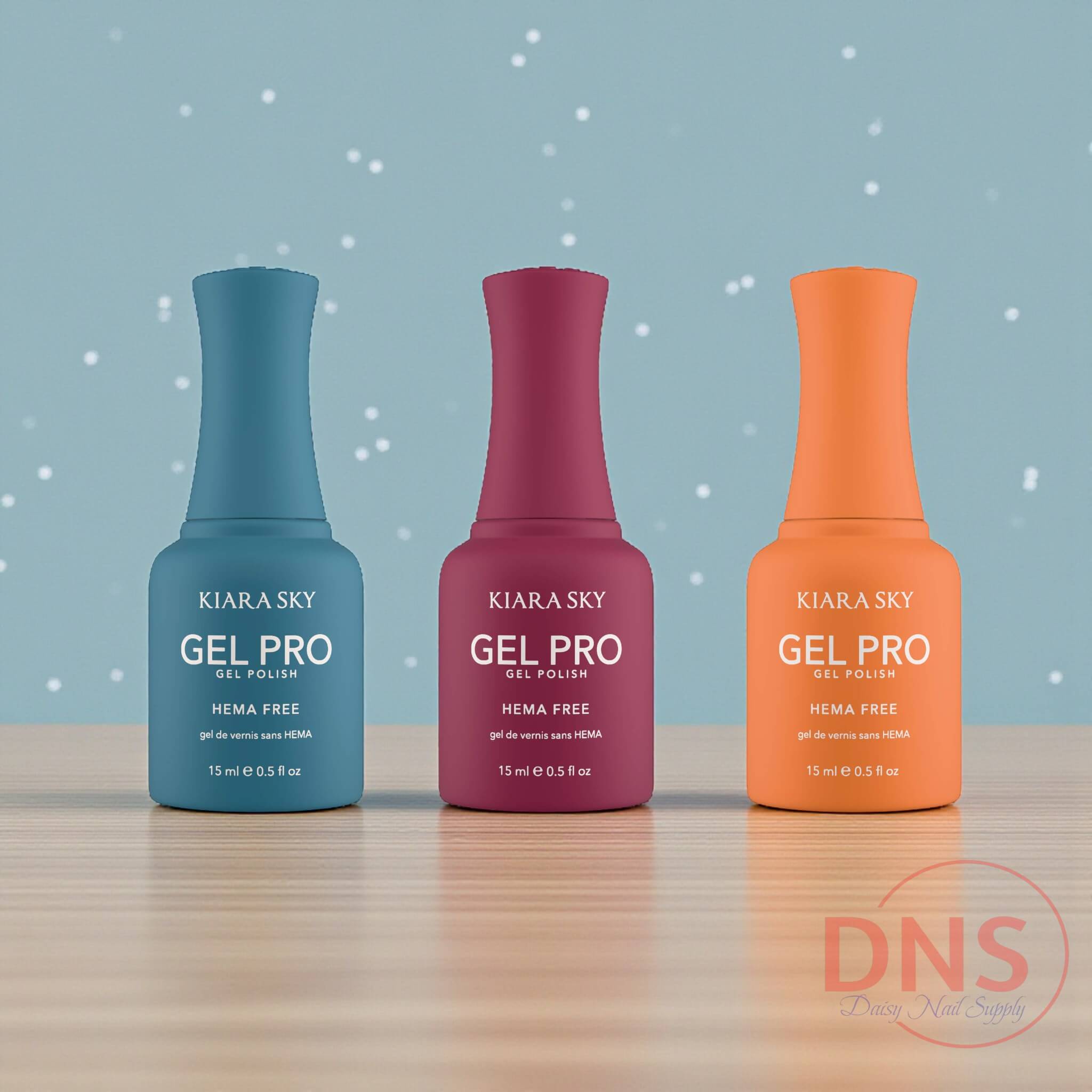 Kiara Sky GEL PRO Gel Polish HEMA FREE - HFG 076 + 086 + 096
