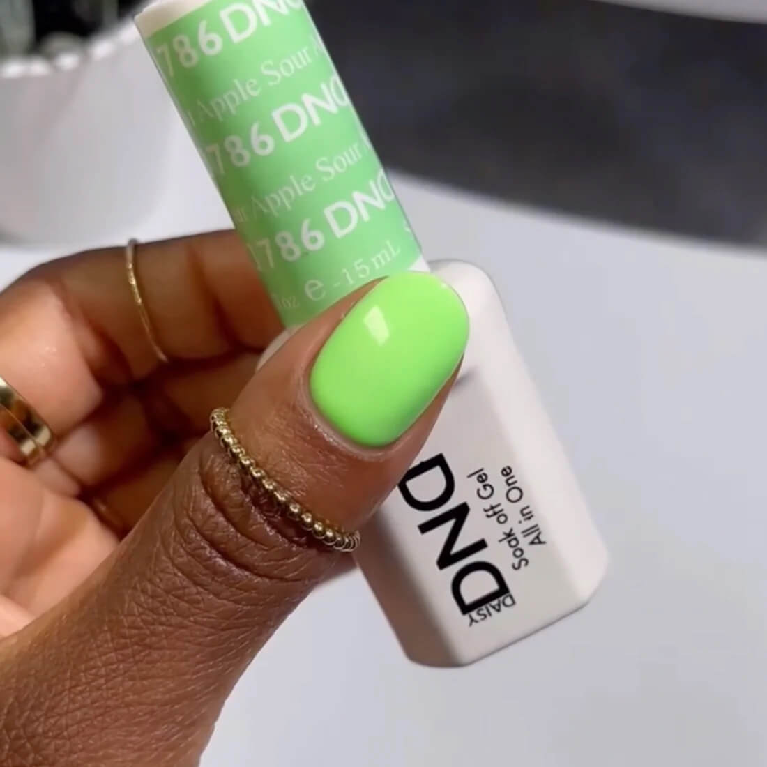 DND Gel Polish ONLY - #786 Sour Apple