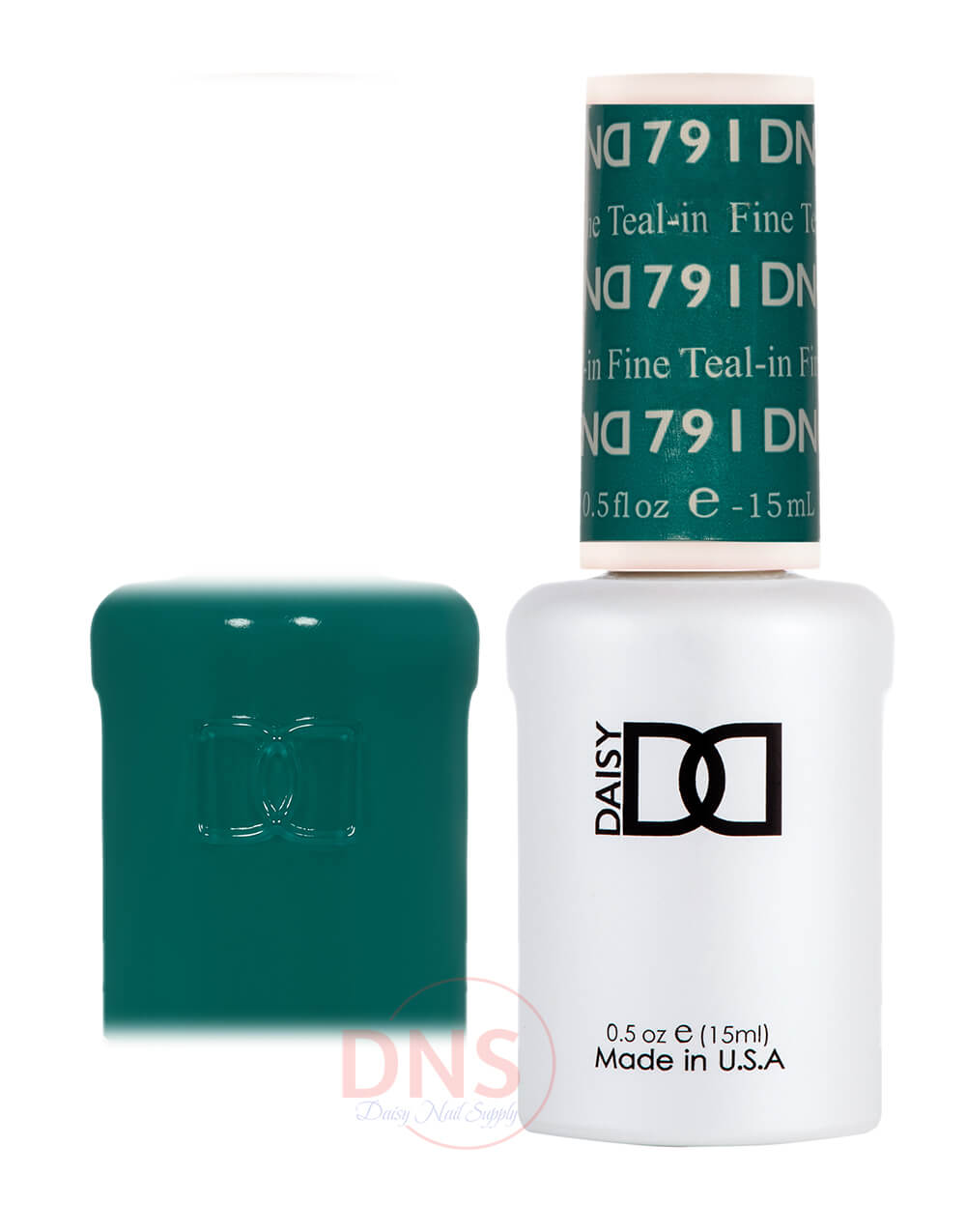 DND Gel Polish ONLY - #791 Teal-in Fine