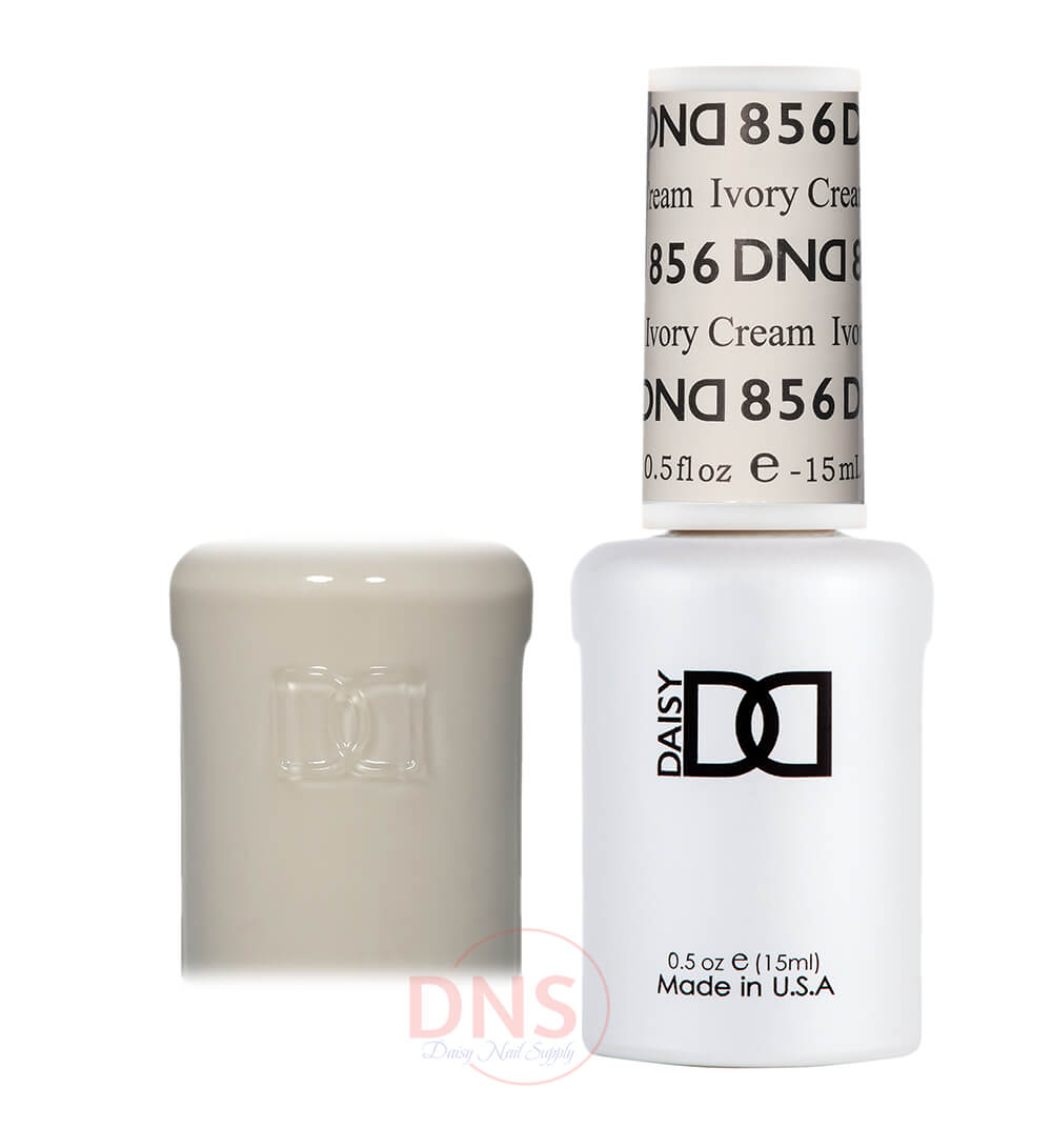 DND Gel Polish ONLY - #856 Ivory Cream