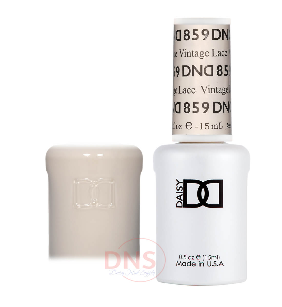 DND Gel Polish ONLY - #859 Vintage Lace
