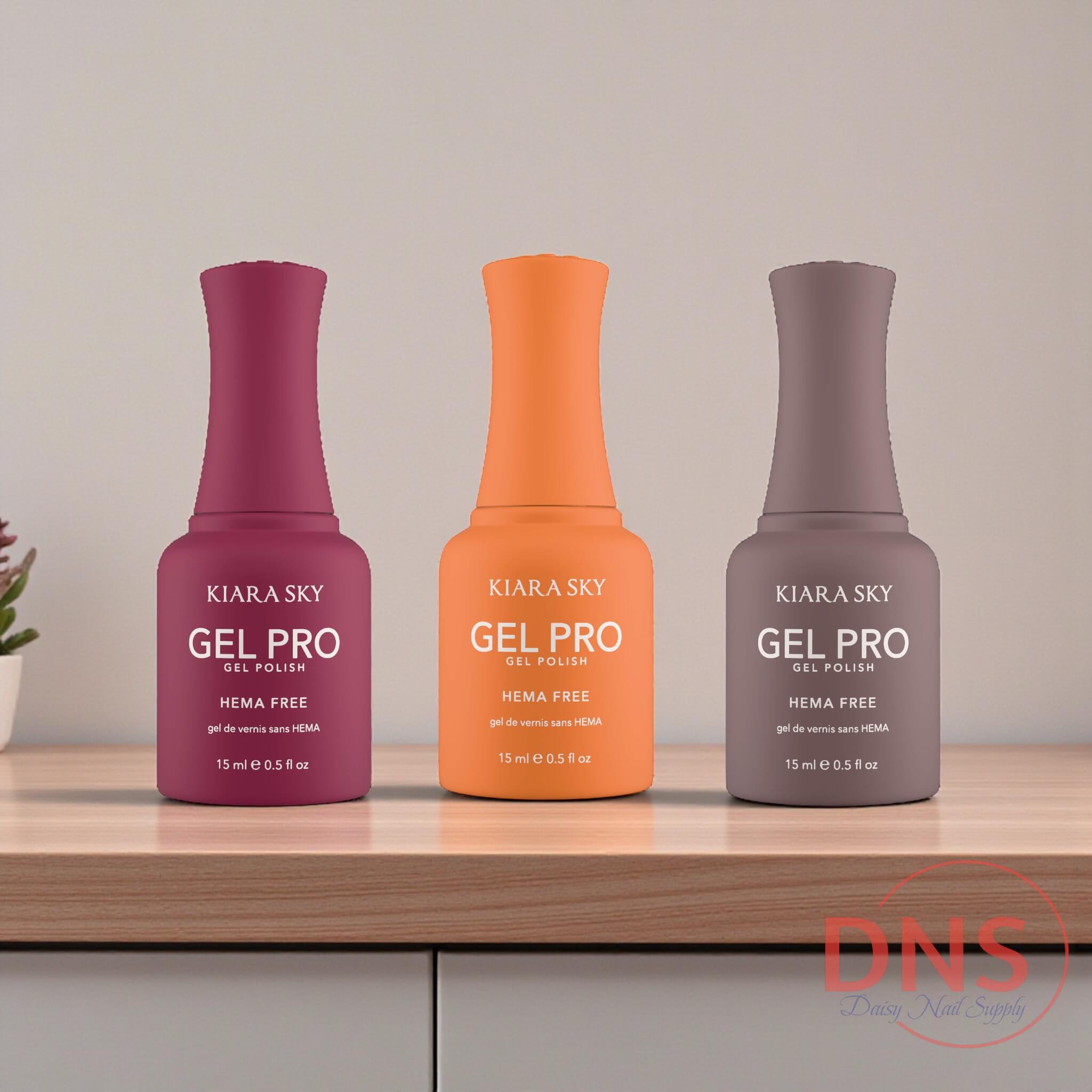 Kiara Sky GEL PRO Gel Polish HEMA FREE - HFG 086 + 096 + 106