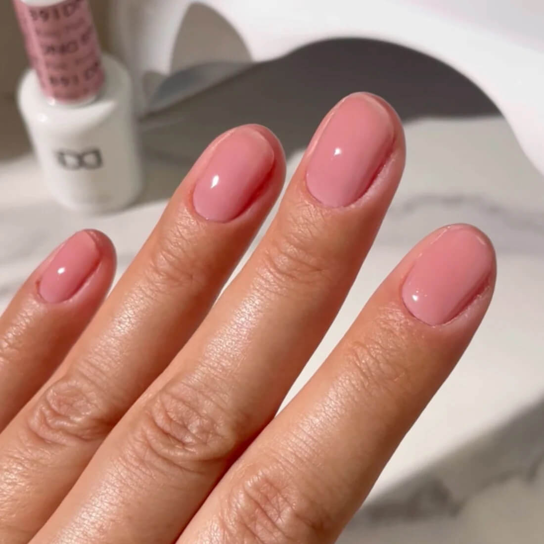 DND Gel Polish ONLY - #891 Rosy Pink