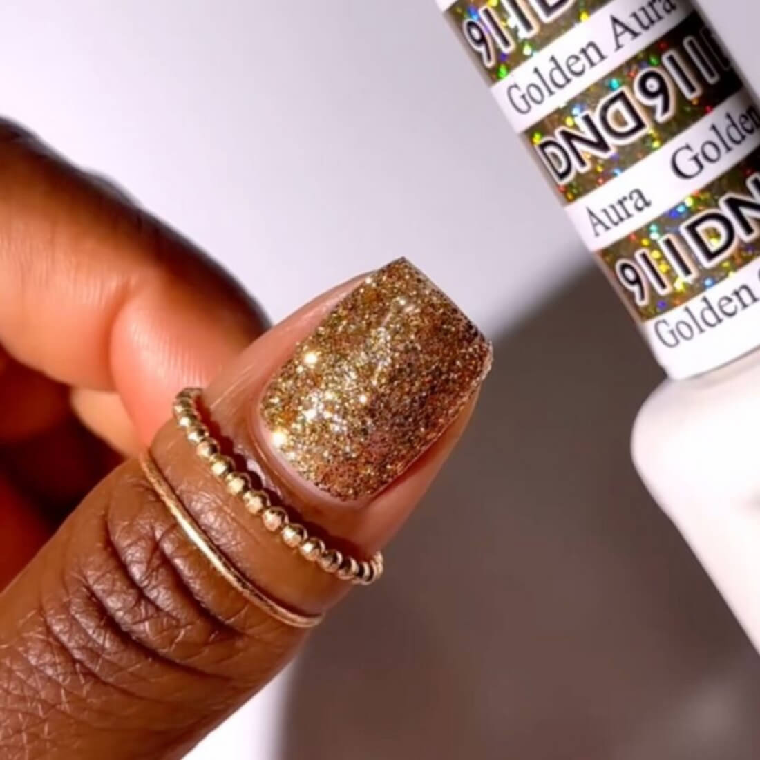 DND Gel Polish ONLY - #911 Golden Aura