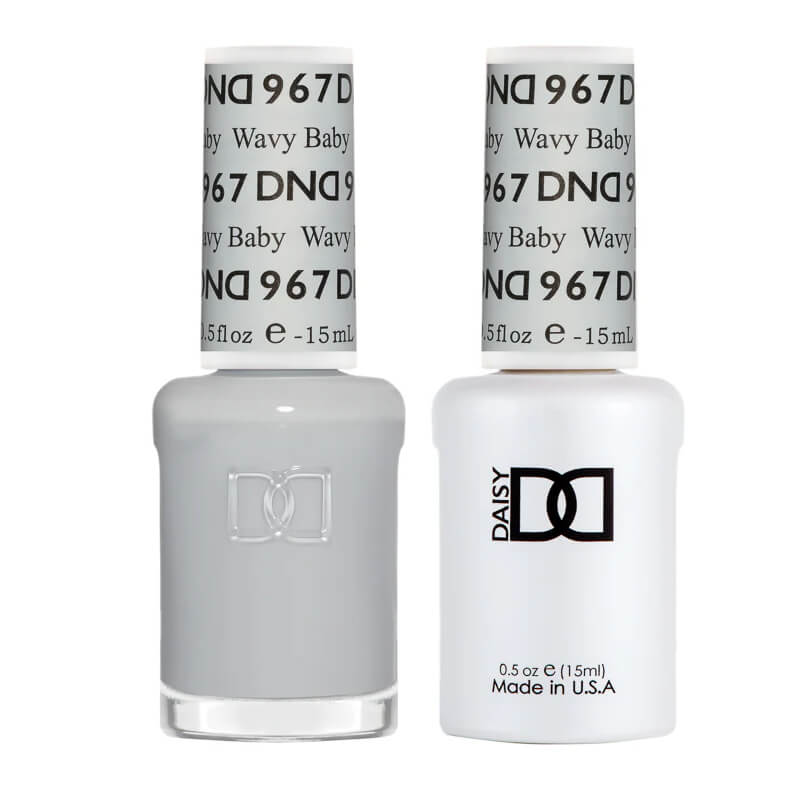 DND Gel Polish & Matching Nail Lacquer #967 Wavy Baby