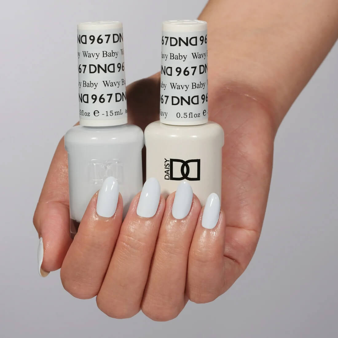 DND Gel Polish & Matching Nail Lacquer #967 Wavy Baby