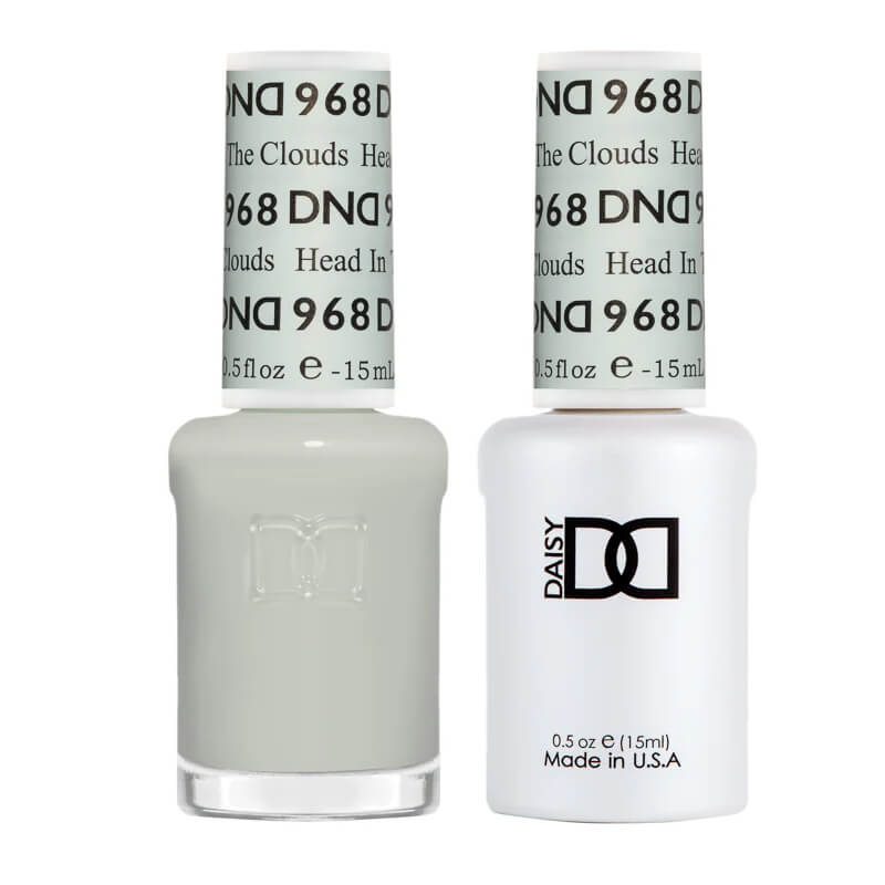DND Gel Polish & Matching Nail Lacquer #968 Head in the Clouds