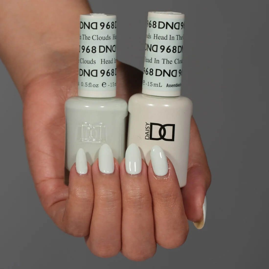 DND Gel Polish & Matching Nail Lacquer #968 Head in the Clouds