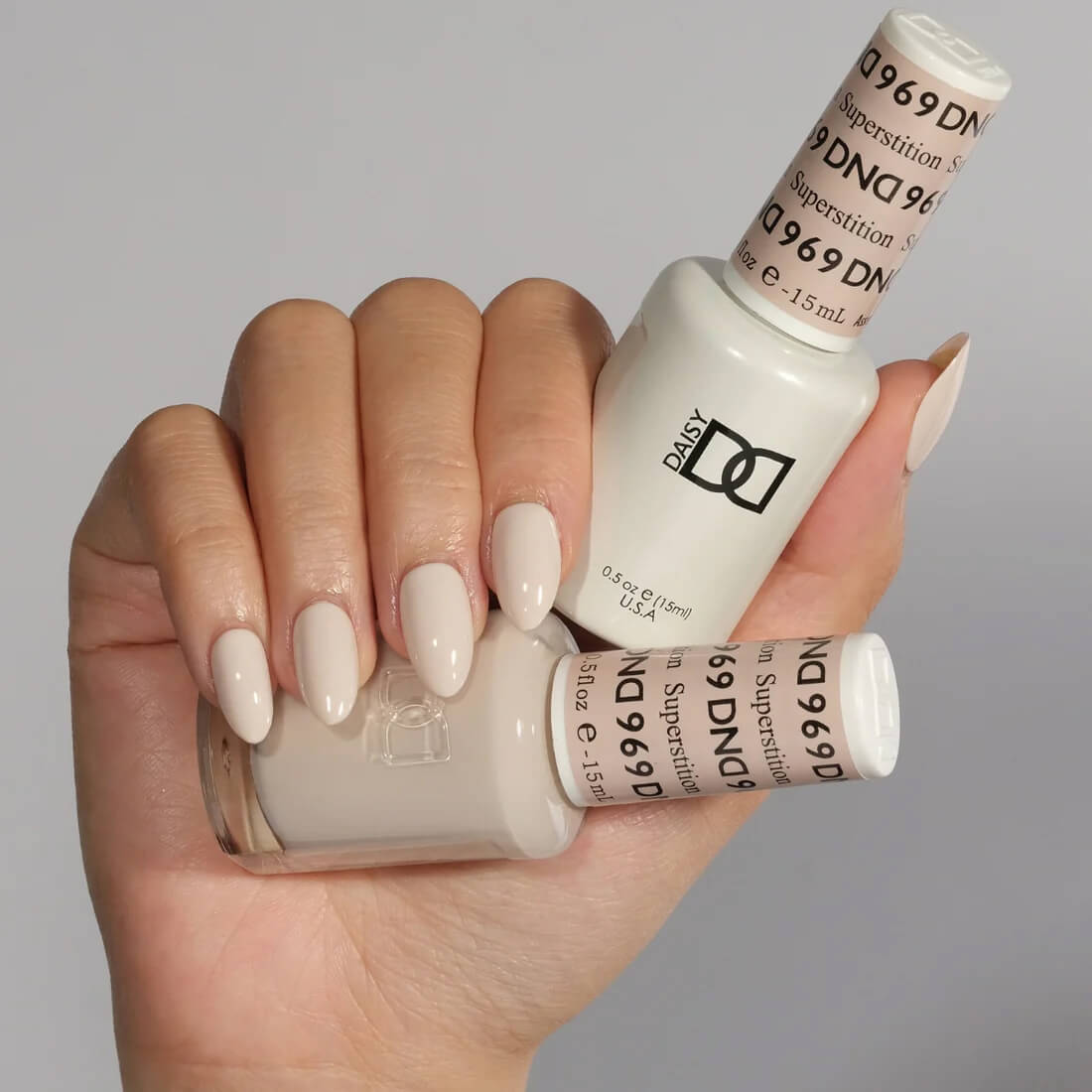 DND Gel Polish & Matching Nail Lacquer #969 Superstition