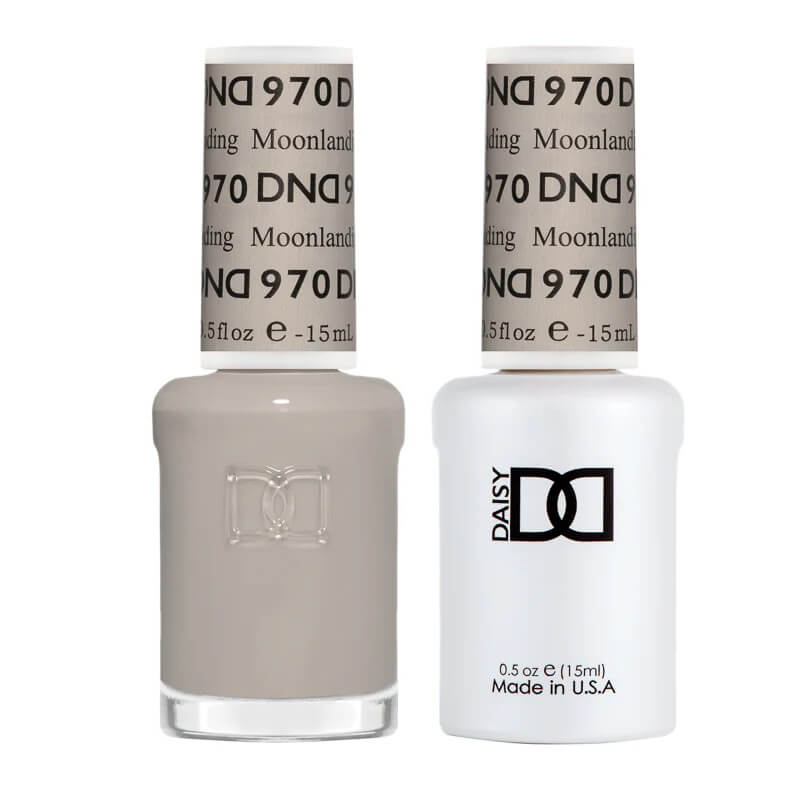 DND Gel Polish & Matching Nail Lacquer #970 Moon-Landing