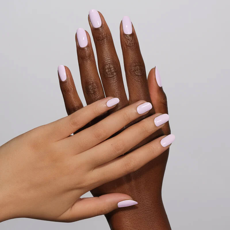 DND Gel Polish & Matching Nail Lacquer #972 Blush on Wheels