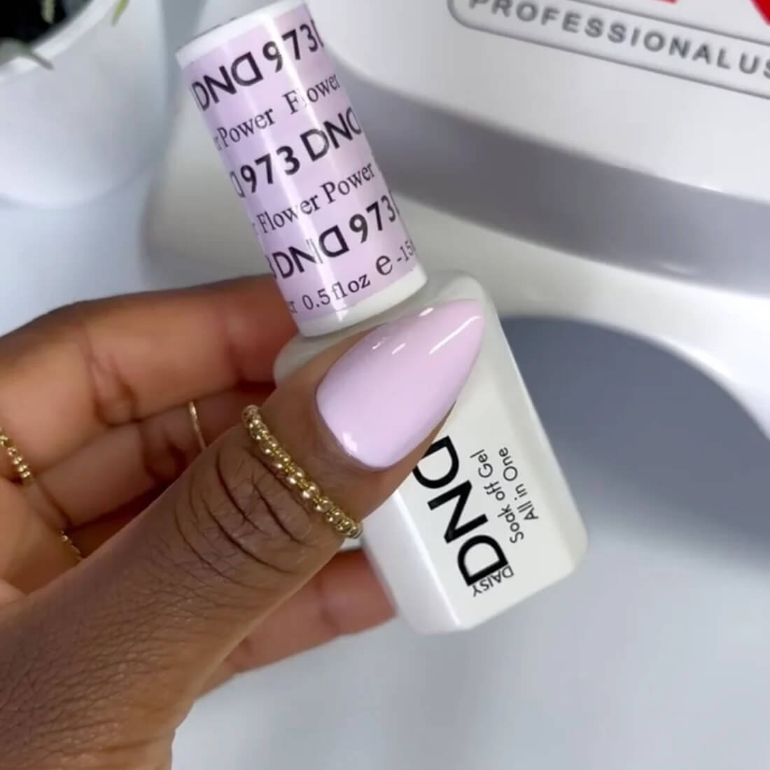 DND Gel Polish ONLY - #973 Flower Power