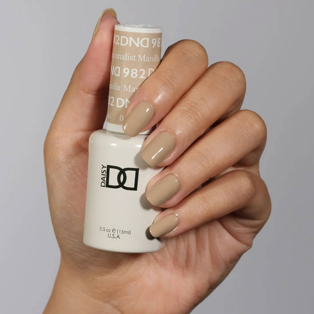 DND Gel Polish & Matching Nail Lacquer #982 Maximalist Manilla