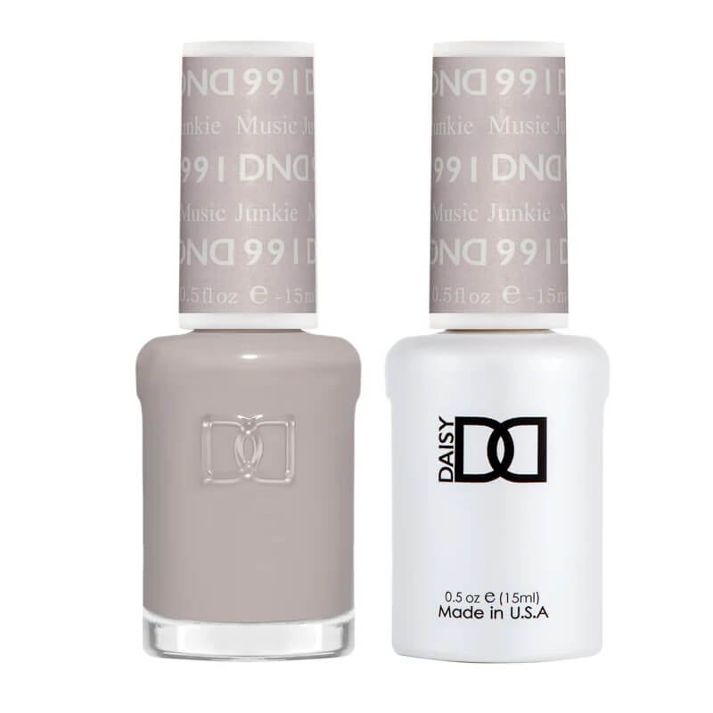DND Gel Polish & Matching Nail Lacquer #991 Music Junkie