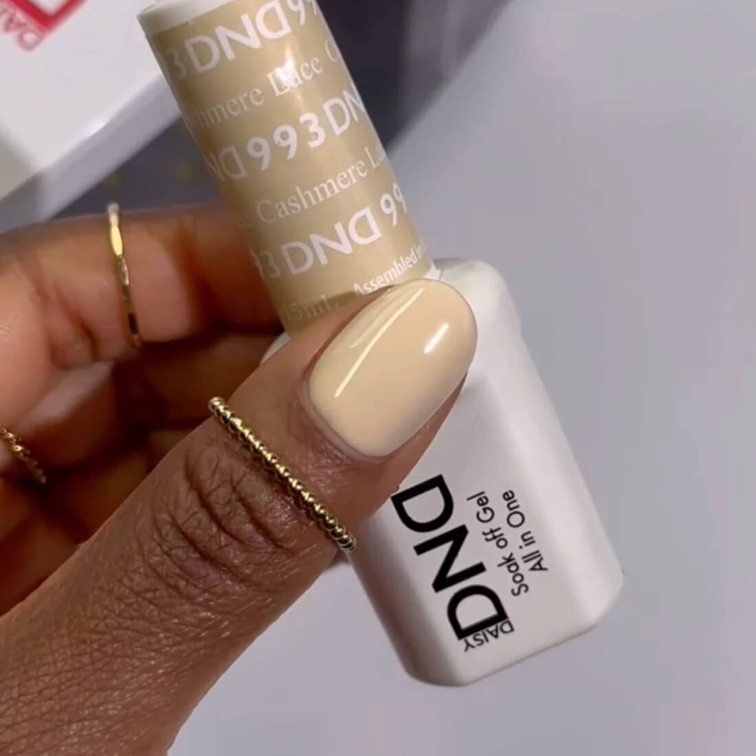 DND Gel Polish ONLY - #993 Cashmere Lace
