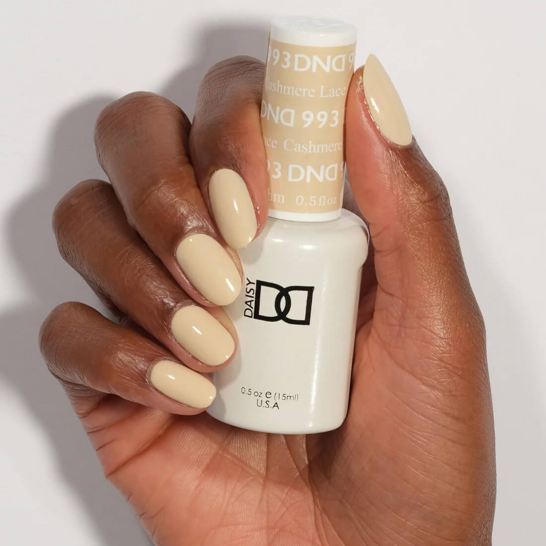 DND Gel Polish & Matching Nail Lacquer #993 Cashmere Lace