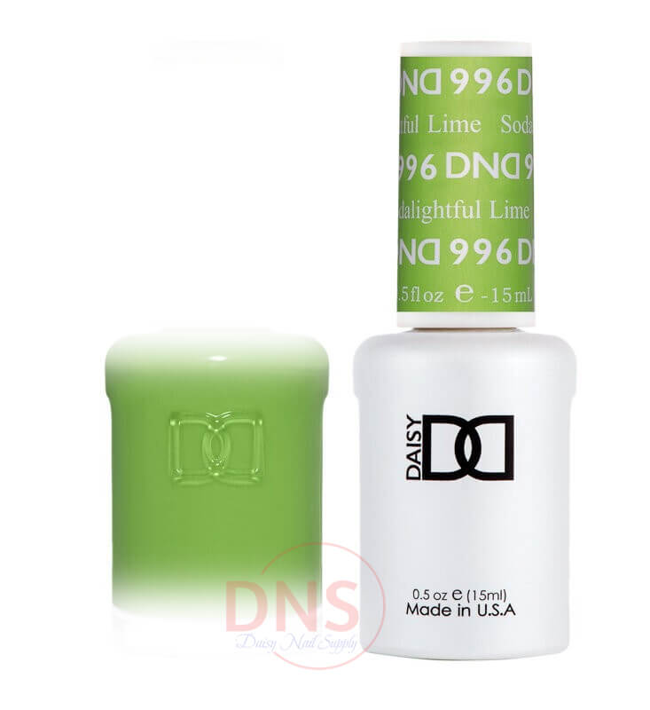 DND Gel Polish ONLY - #996 Sodalightful Lime